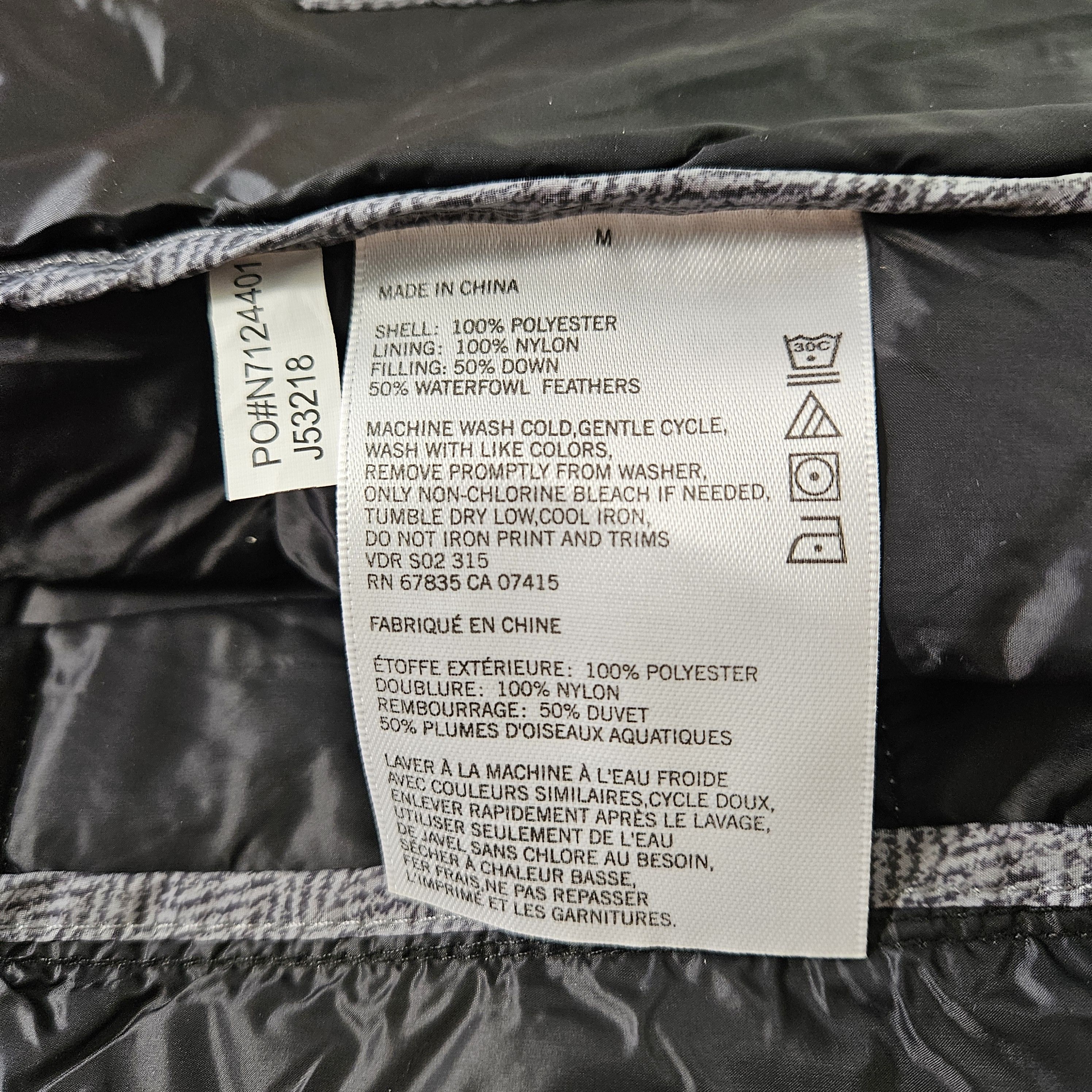 Nautica Nautica Men's M Vest Jacket Feather Down Puffer Full Zip Size US M / EU 48-50 / 2 - 12 Thumbnail