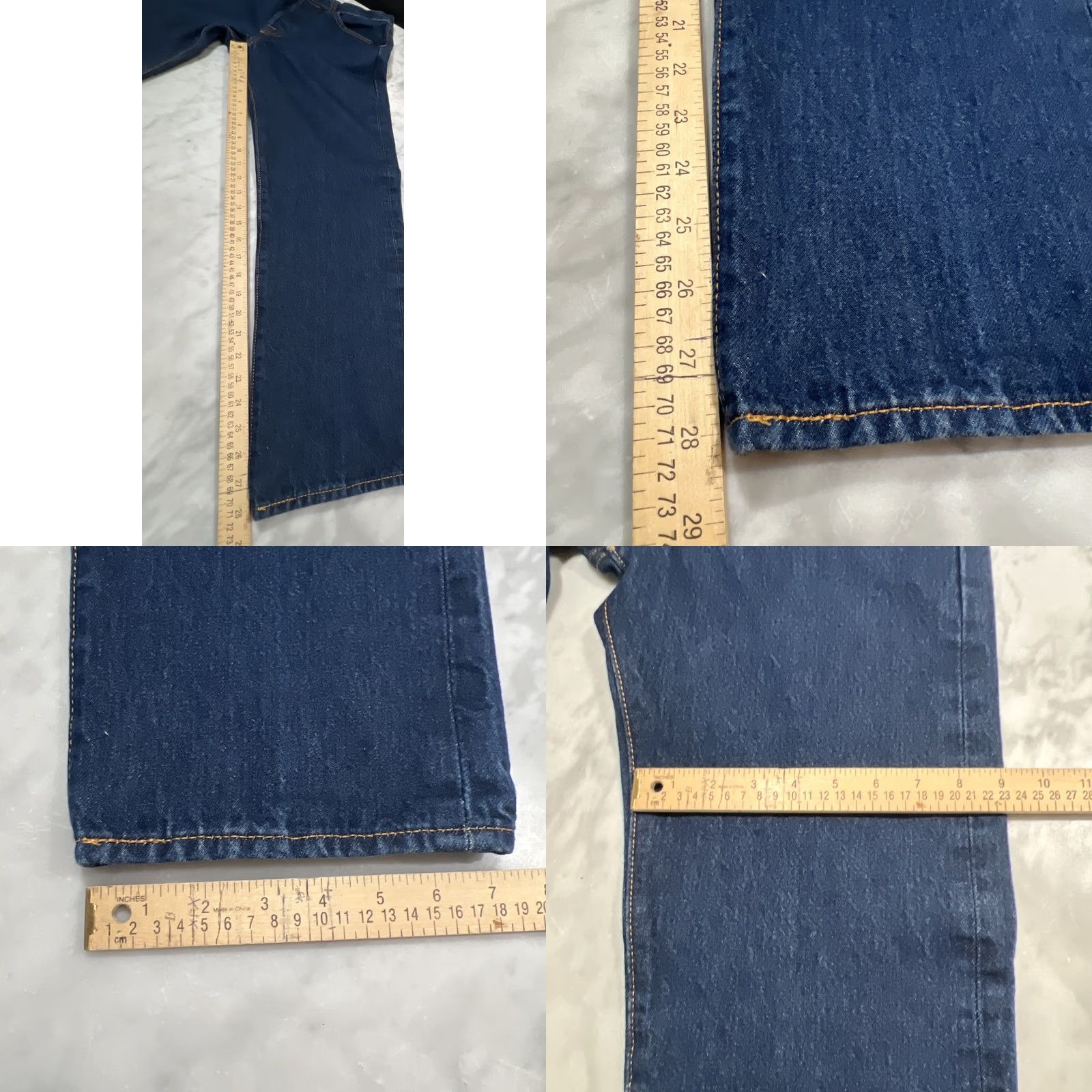 Levi's Levi’s 501 Jeans Men 32x32 Button Fly Denim Jeans 29x28 Blue Regular Rise Mid 5-Pocket Size US 32 / EU 48 - 9 Thumbnail