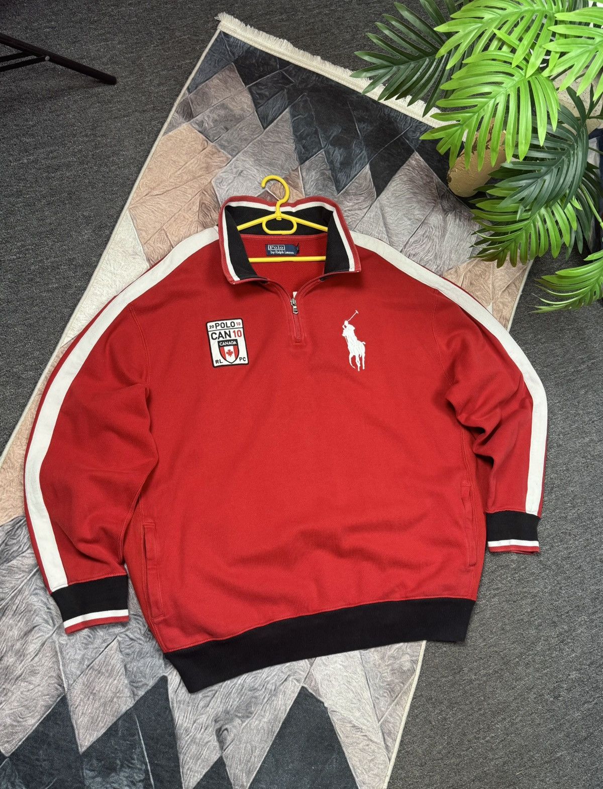 Polo Ralph Lauren POLO RALPH LAUREN CANADA 🇨🇦 RERE VINTAGE BIG LOGO SIZE XXXL Size US XXL / EU 58 / 5 - 24 Thumbnail