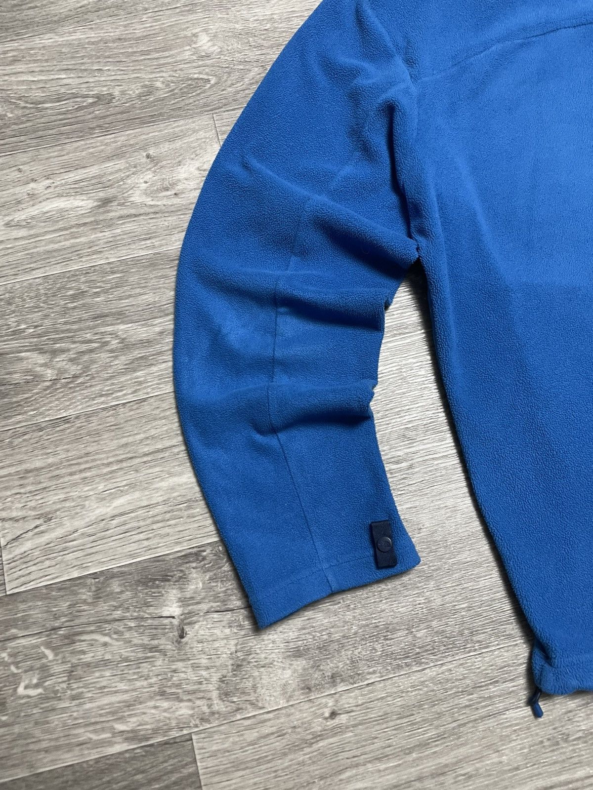 The North Face Vintage The North Face Polartec Blue Full Zip Fleece Jacket Size US L / EU 52-54 / 3 - 18 Thumbnail