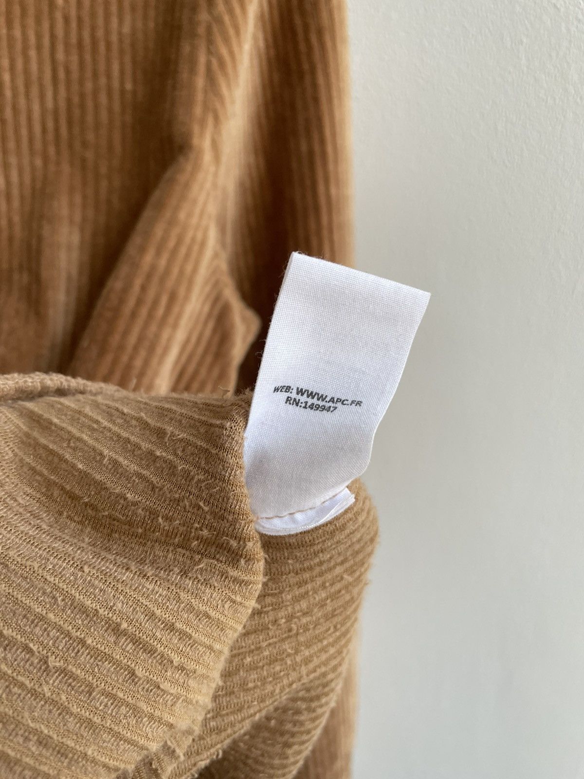 A.P.C. A.P.C. APC Rue Madame Paris Remy Corduroy Sweater Sweatshirt Size S / US 4 / IT 40 - 6 Thumbnail