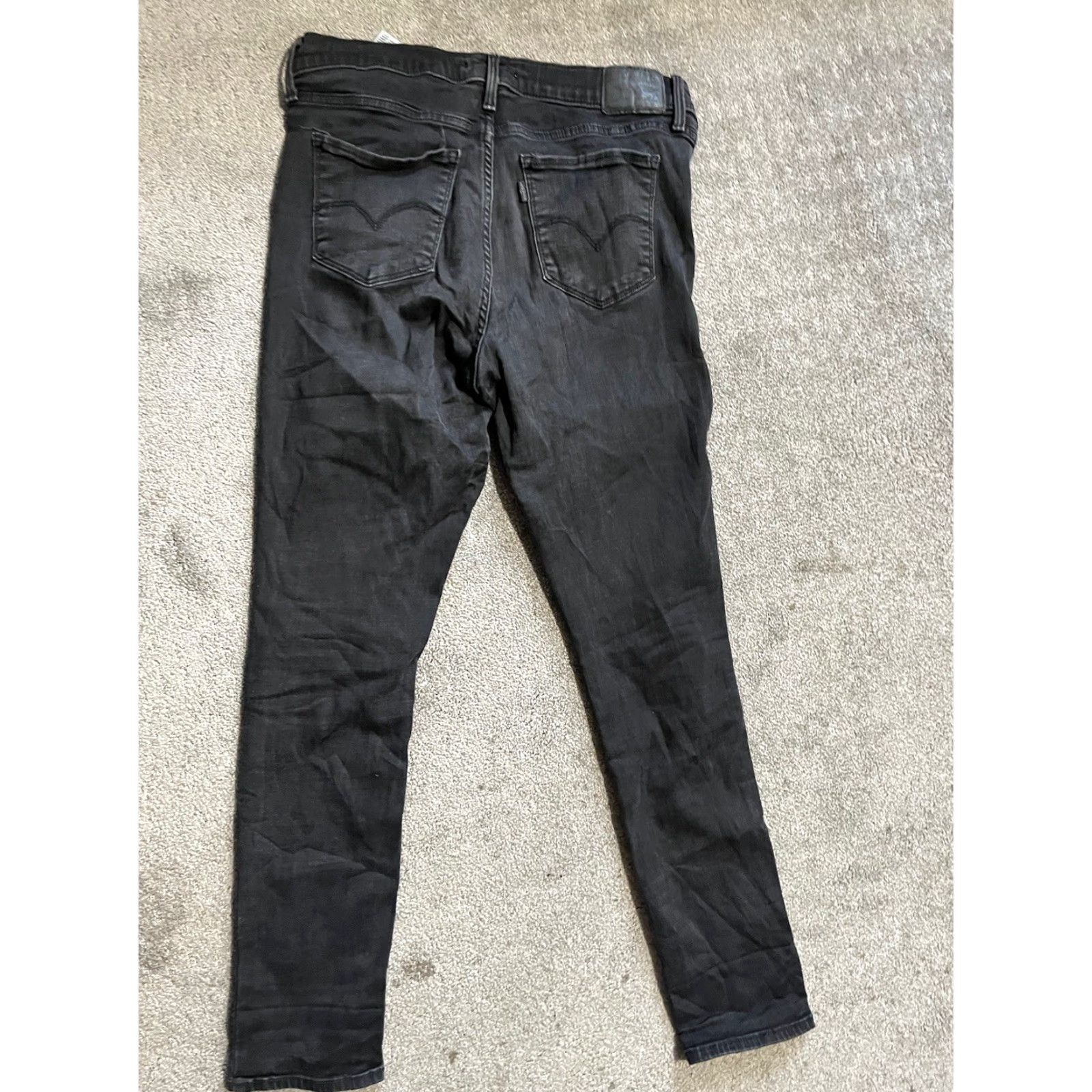 Levi's Levi’s 311 Shaping Skinny Black 31x30 Jeans Women Slimming Pockets Denim 311 Retro 80s 90s Size 24" / US 00 / IT 34 - 3 Thumbnail