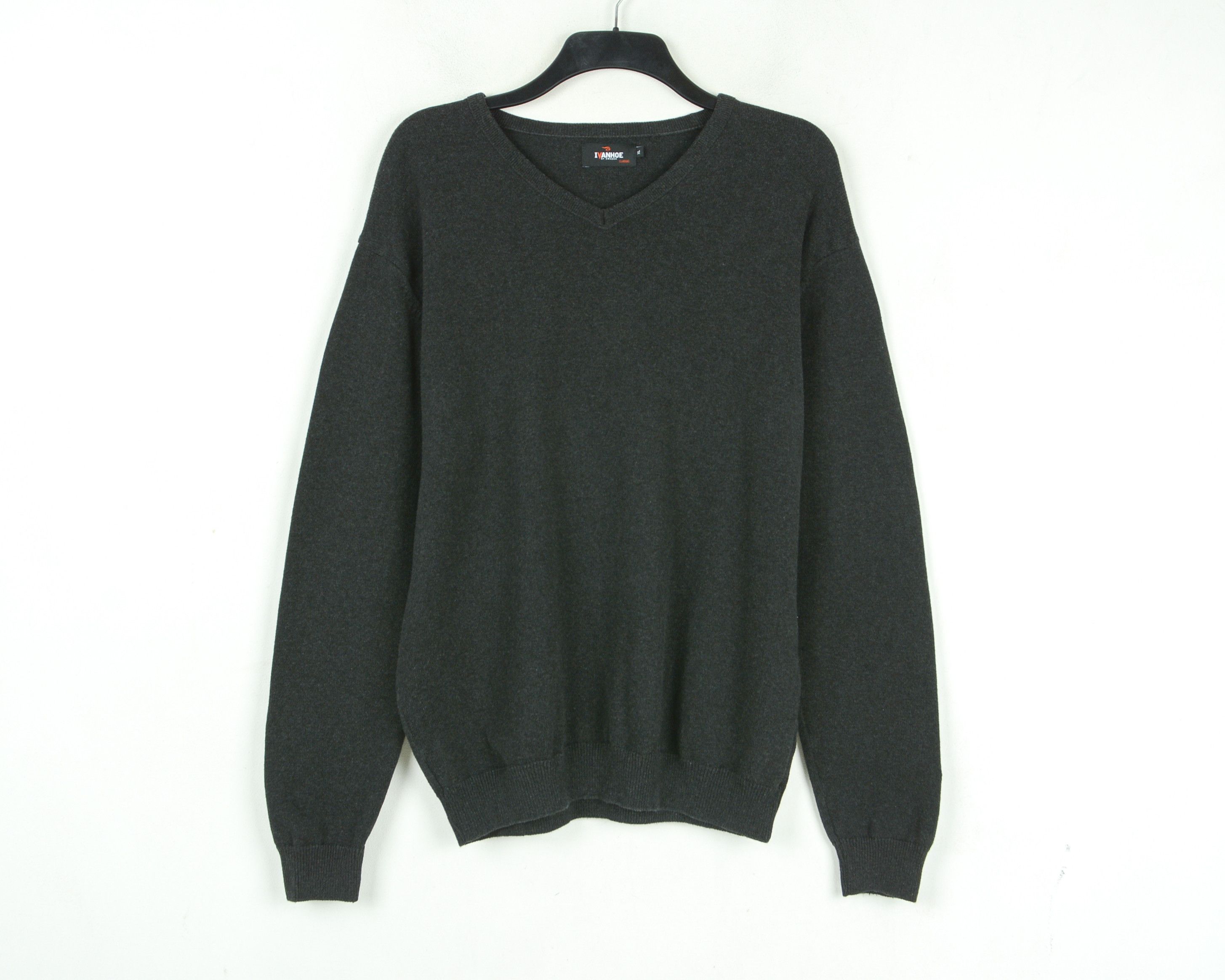 Other Ivanhoe Men's Jumper XL Pullover Sweater Knit V Neck Cotton Size US XL / EU 56 / 4 - 1 Thumbnail