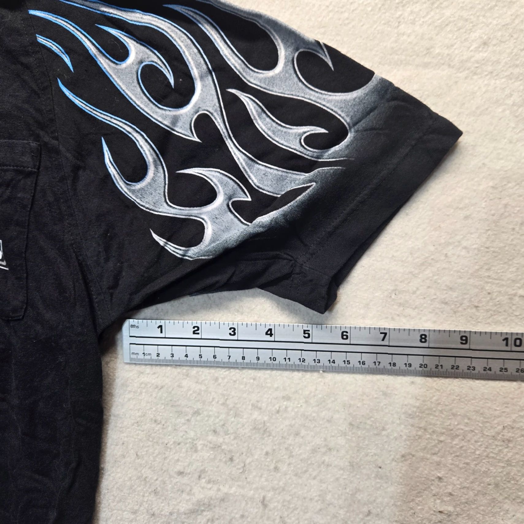 Gildan Gildan Heavy Cotton Shirt Men Black Polo Adult S Small Beach Motorcycle Bike Week Daytona Florida 2020s Logo Size US S / EU 44-46 / 1 - 6 Thumbnail