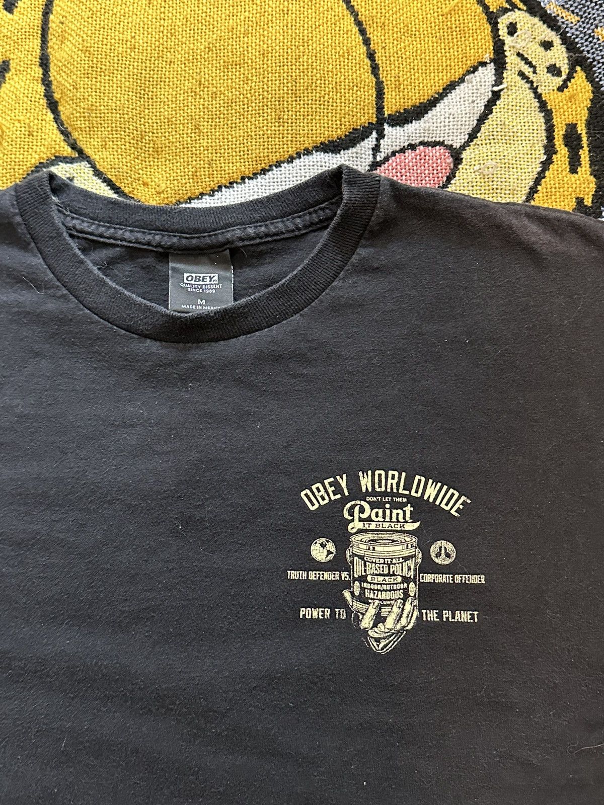 Obey Vintage Obey Propaganda & Corporate Greed T-shirt Size US M / EU 48-50 / 2 - 3 Thumbnail