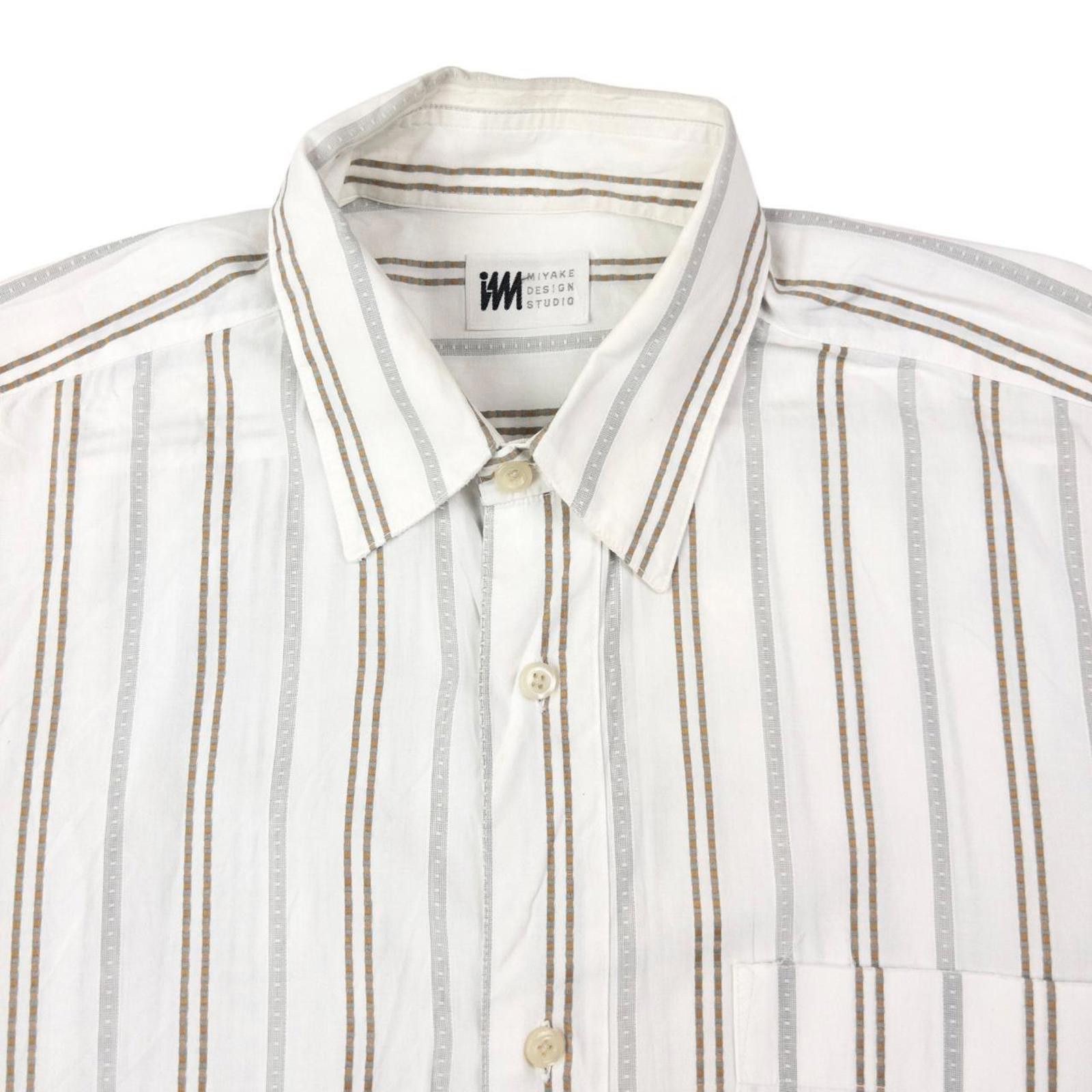 Issey Miyake Vintage Issey Miyake Long Sleeve Button Up Shirt Size S Size US S / EU 44-46 / 1 - 3 Thumbnail