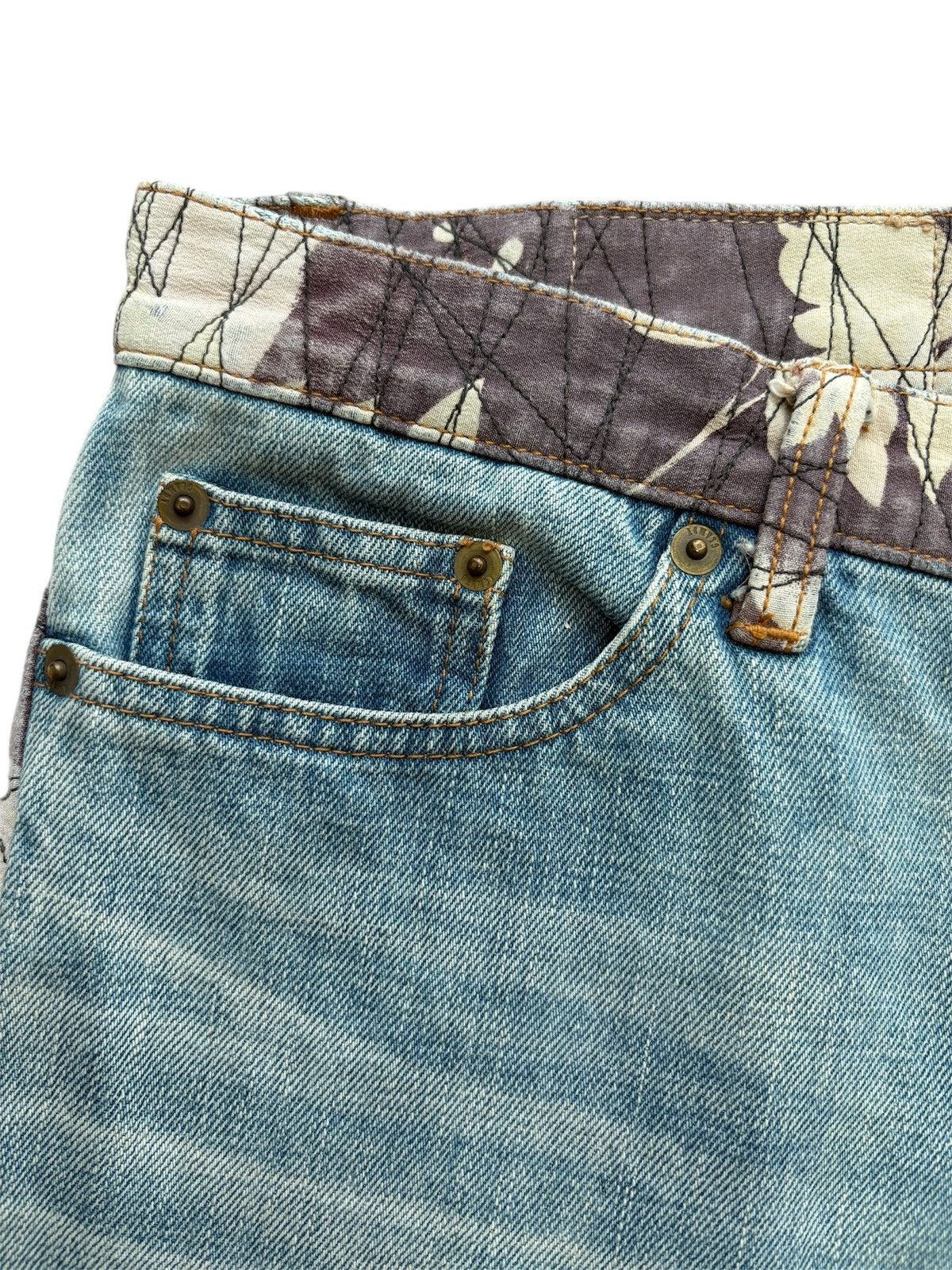Japanese Brand W32 Vintage Glamdy Karakuri Tamashii Jeans Size US 32 / EU 48 - 7 Thumbnail