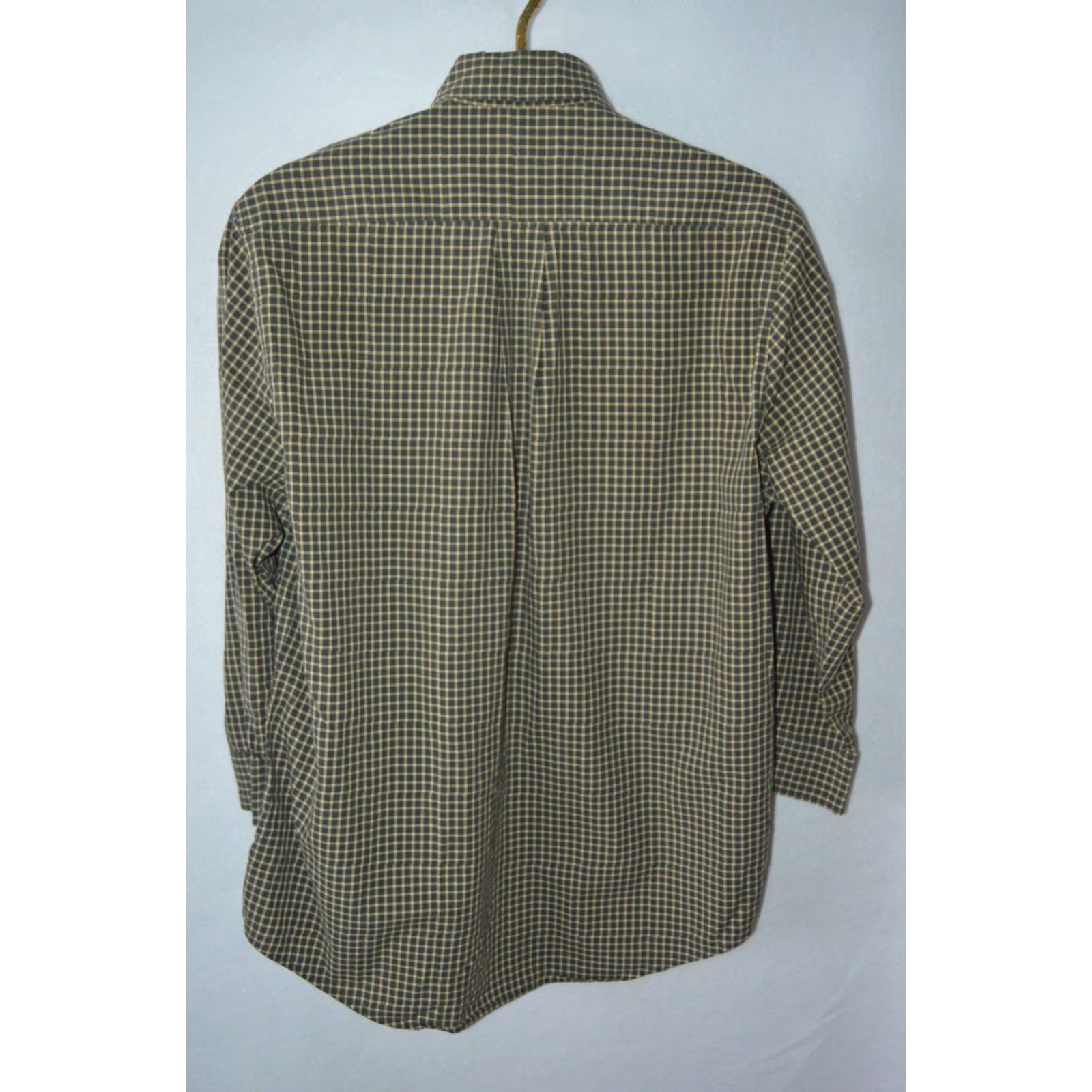 Brooks Brothers Brooks Brothers 346 Men’s Medium Non-Iron Cotton Green Plaid Button-Up Shirt Size US M / EU 48-50 / 2 - 2 Thumbnail