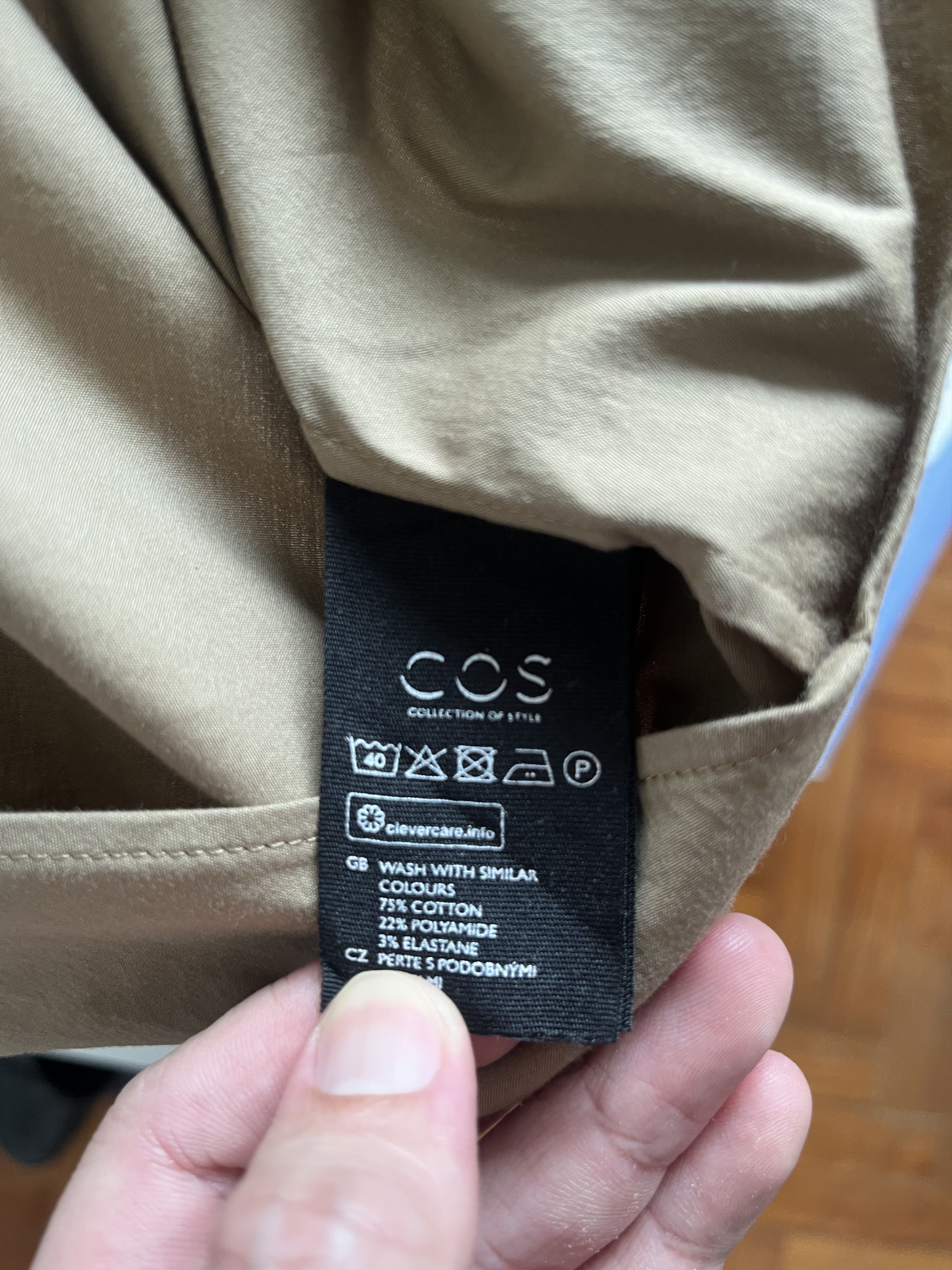 Cos COS Mandarin-collar Midsleeve Shirt Size US S / EU 44-46 / 1 - 4 Thumbnail
