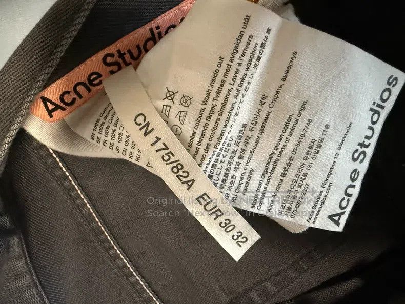Acne Studios Acne Studios Wide-Leg Jeans Size US 30 / EU 46 - 2 Thumbnail