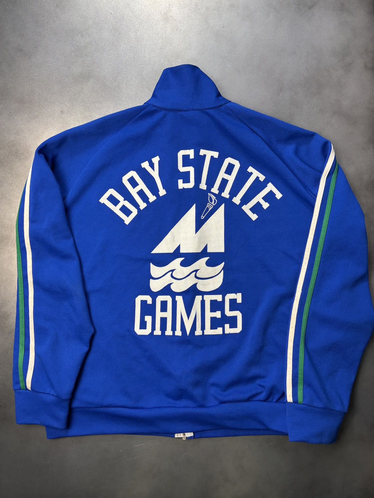 Fred Perry × Other × Vintage 1970s Tracksuit Top Vintage Bay State Games Track Jacket Size US S / EU 44-46 / 1 - 5 Thumbnail