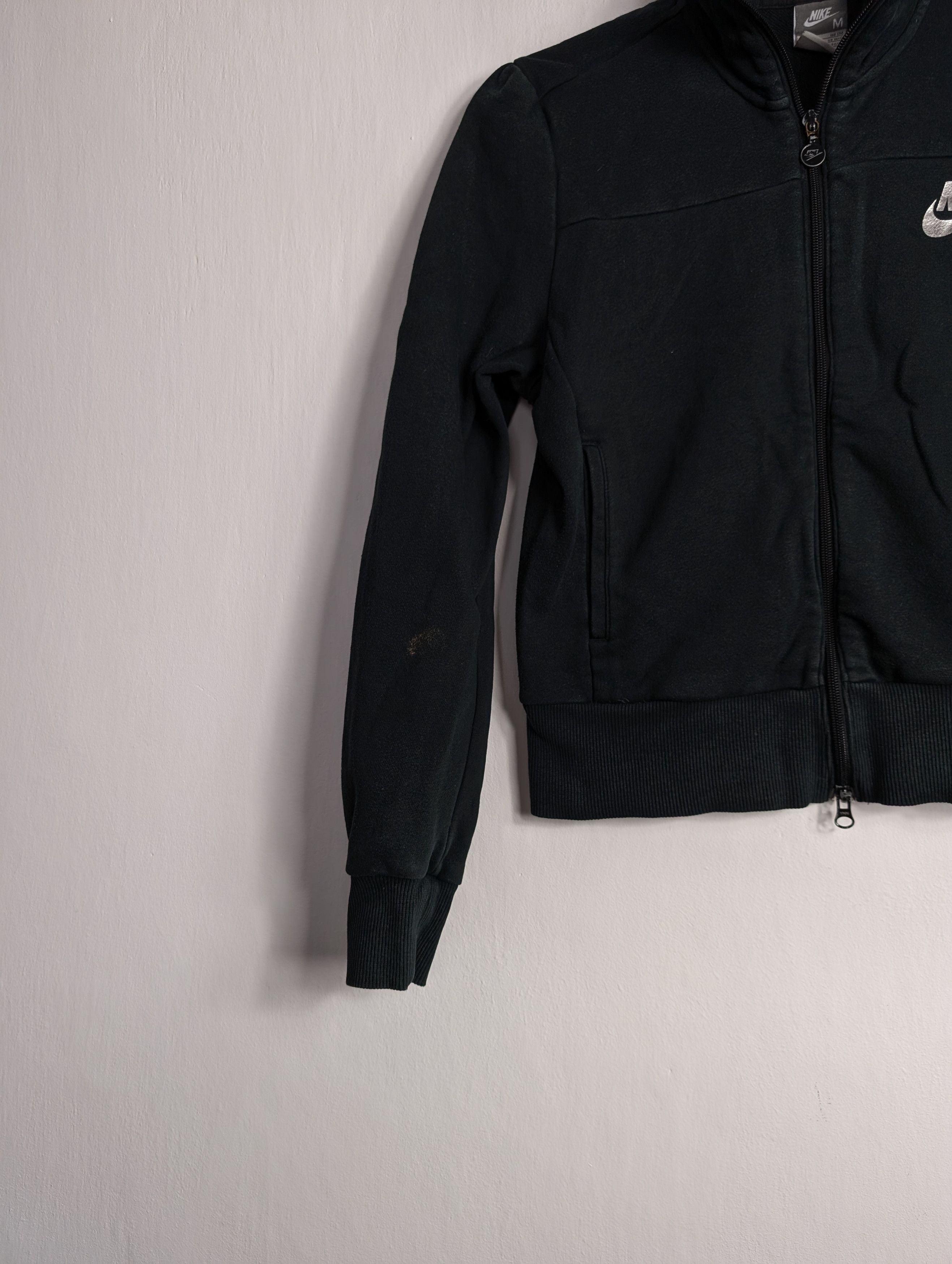 Nike Nike Wmns Sportswear Zip Sweatshirt Black 00s Size M / US 6-8 / IT 42-44 - 5 Thumbnail
