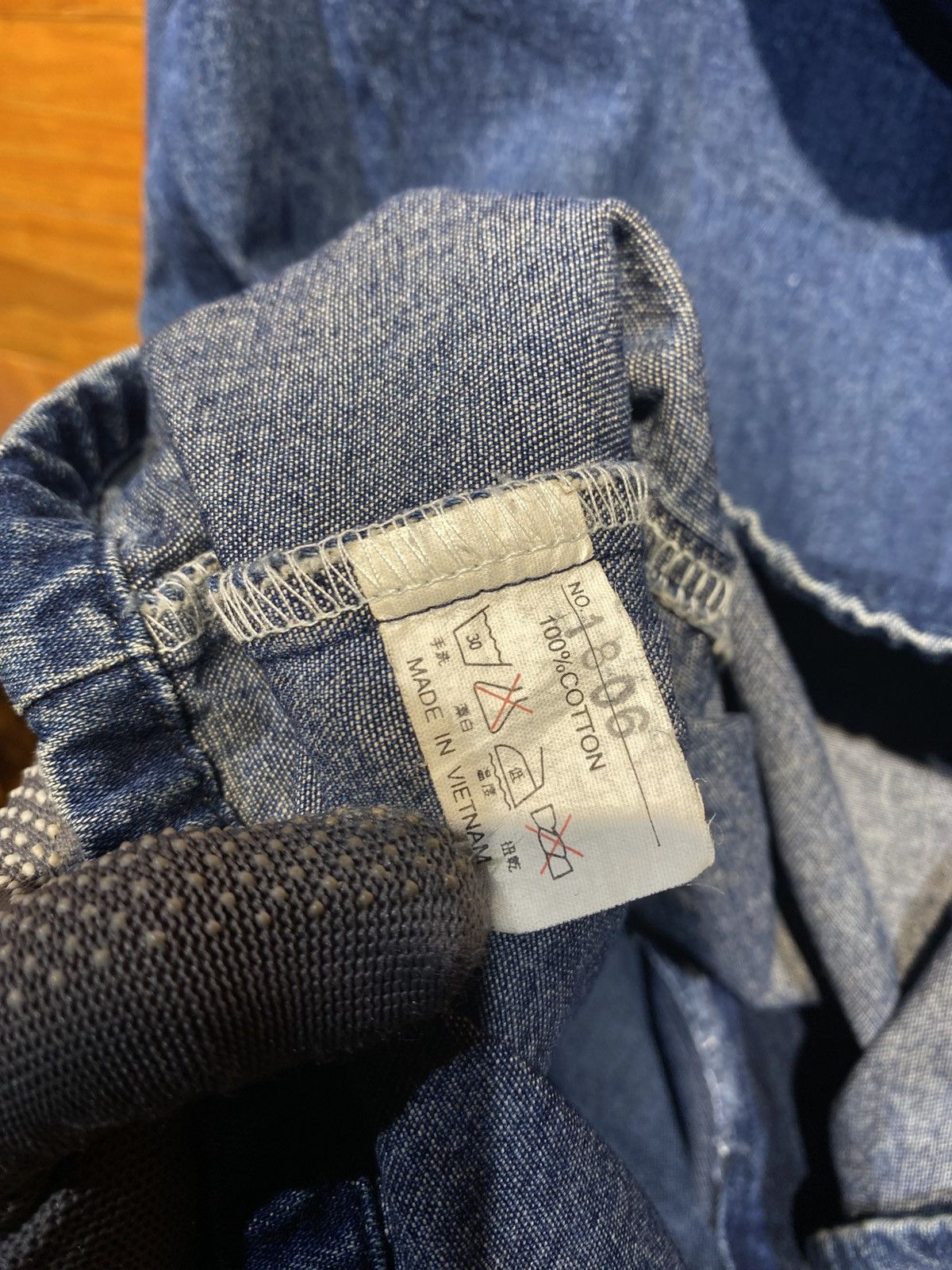 Vintage Vintage Otto Gioia Denim Hooded Jacket Cheong Ma Collection Size US M / EU 48-50 / 2 - 10 Thumbnail