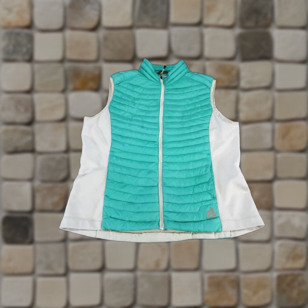 Vintage First Ascent Vest Womens Small Blue Down Fill Outdoor Puffer Jacket Casual Womens Size S / US 4 / IT 40 - 1 Thumbnail