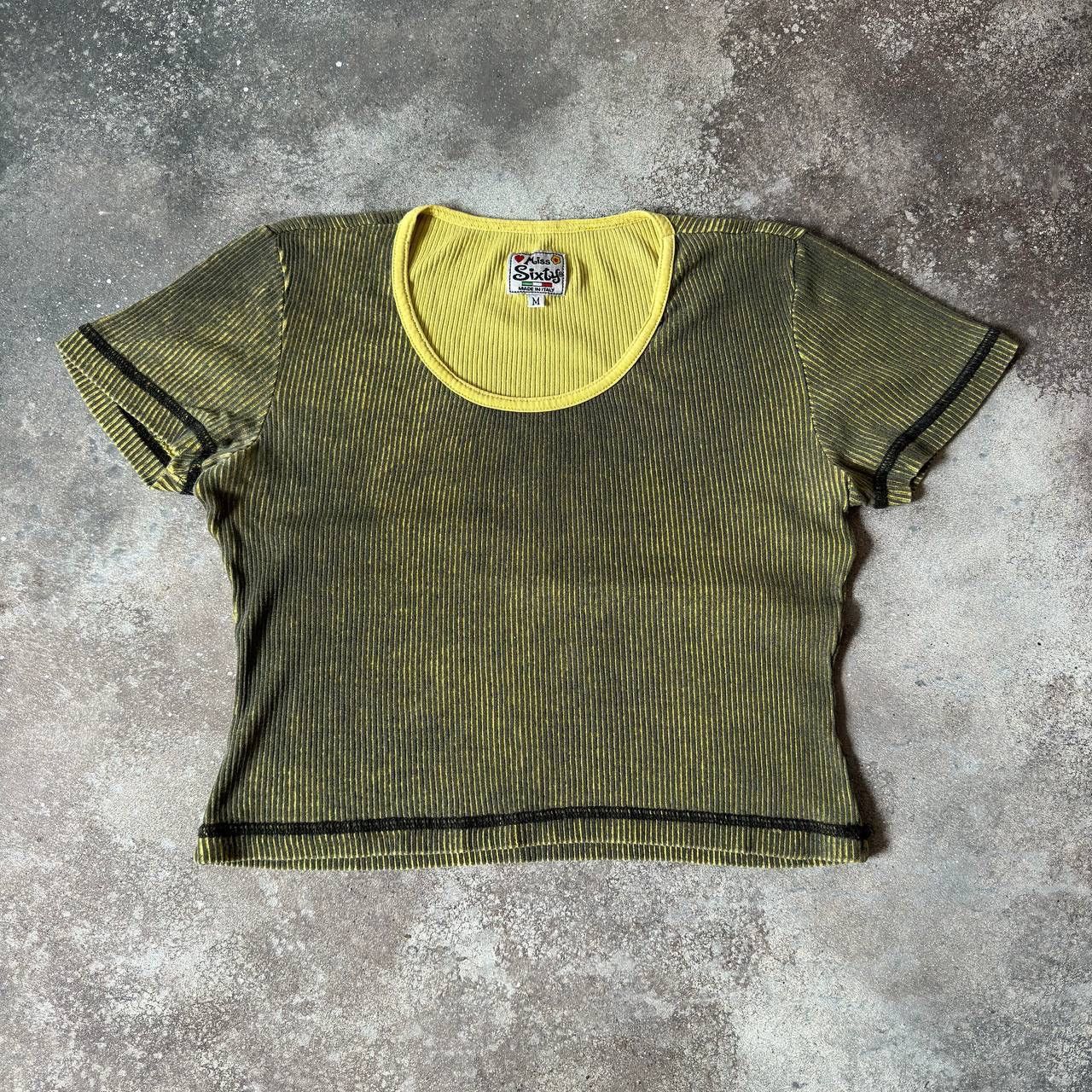 Miss Sixty Miss Sixty Vintage Washed Ribbed Top Size M / US 6-8 / IT 42-44 - 1 Thumbnail