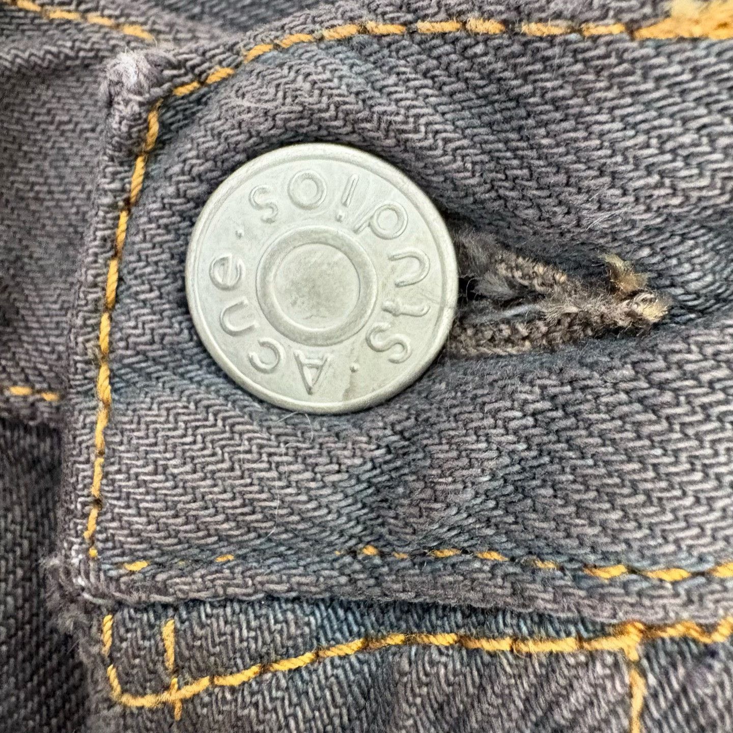 Acne Studios Acne Studios Gray washed-and-worn denim pants| Size US 28 / EU 44 - 7 Thumbnail
