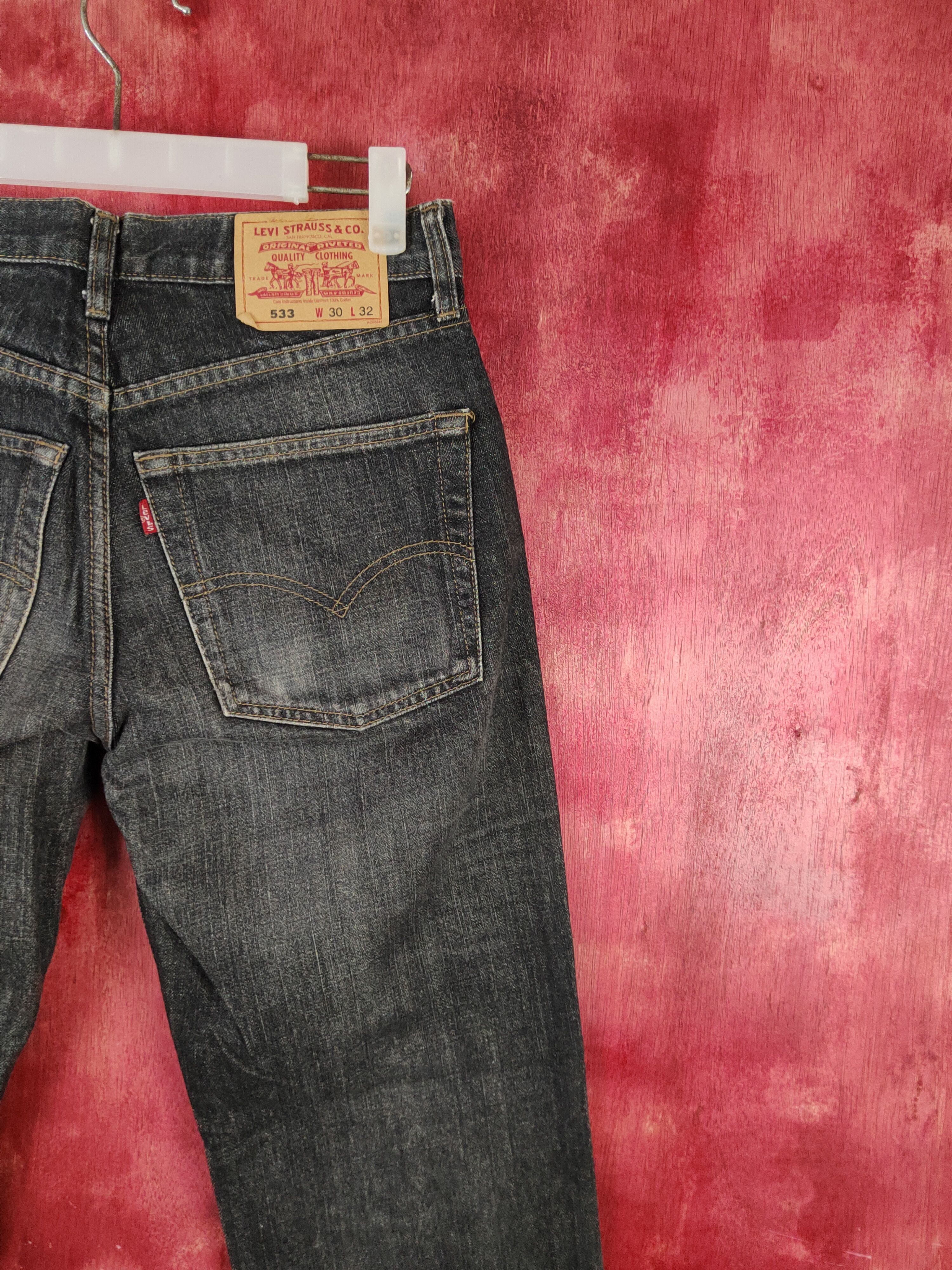 Levi's Levi's Black Distressed Ripped Jeans #S1827 Size US 29 - 12 Thumbnail