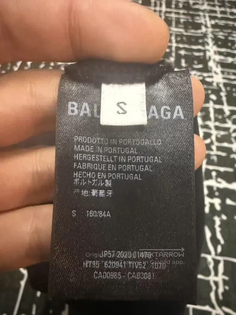 Balenciaga Balenciaga Coke print wave logo loose fit short-sleeve Size US S / EU 44-46 / 1 - 6 Thumbnail