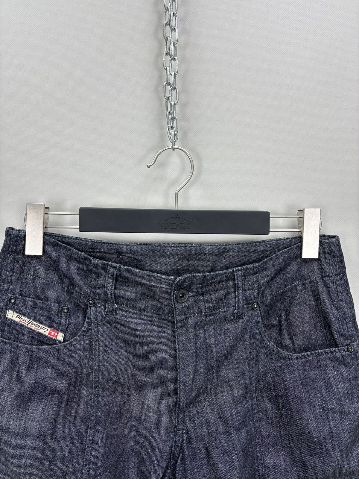 Diesel Womens cargo pants Diesel Size 30 Color Blue Size 26" / US 2 / IT 38 - 4 Thumbnail