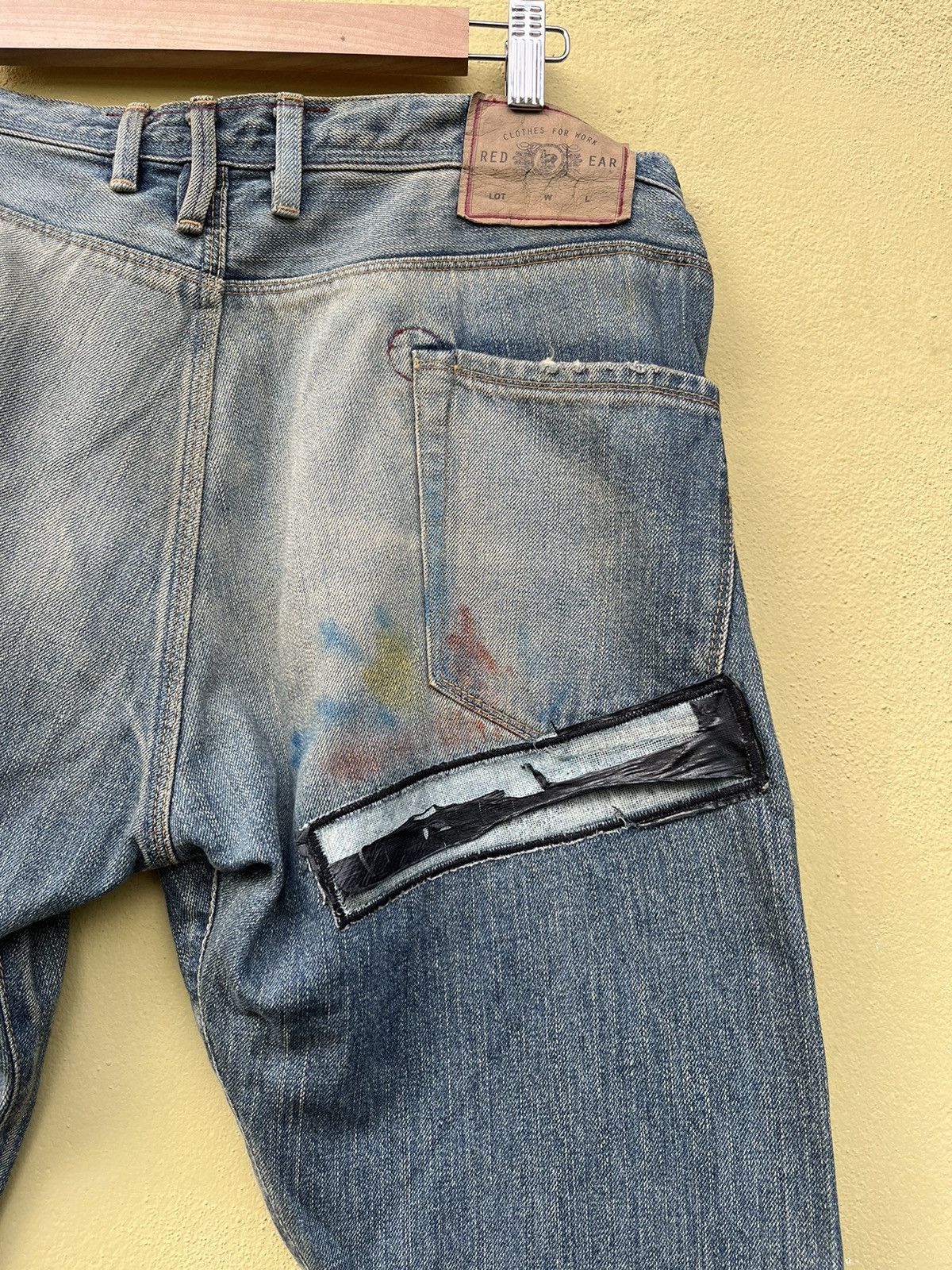 Paul Smith × Paul Smith Red Ear Distressed paul smith red ear jeans Size US 34 / EU 50 - 3 Thumbnail