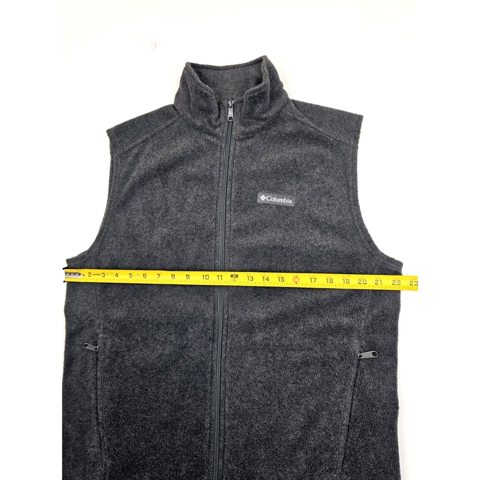 Vintage Columbia Vest Men M Gray Full Zip Mock Neck Fleece Outdoor EUC Outdoor - Columbia Vest Men M Gray Full Zip Mock Neck Fleece Outdoor EUC Size US M / EU 48-50 / 2 - 6 Thumbnail