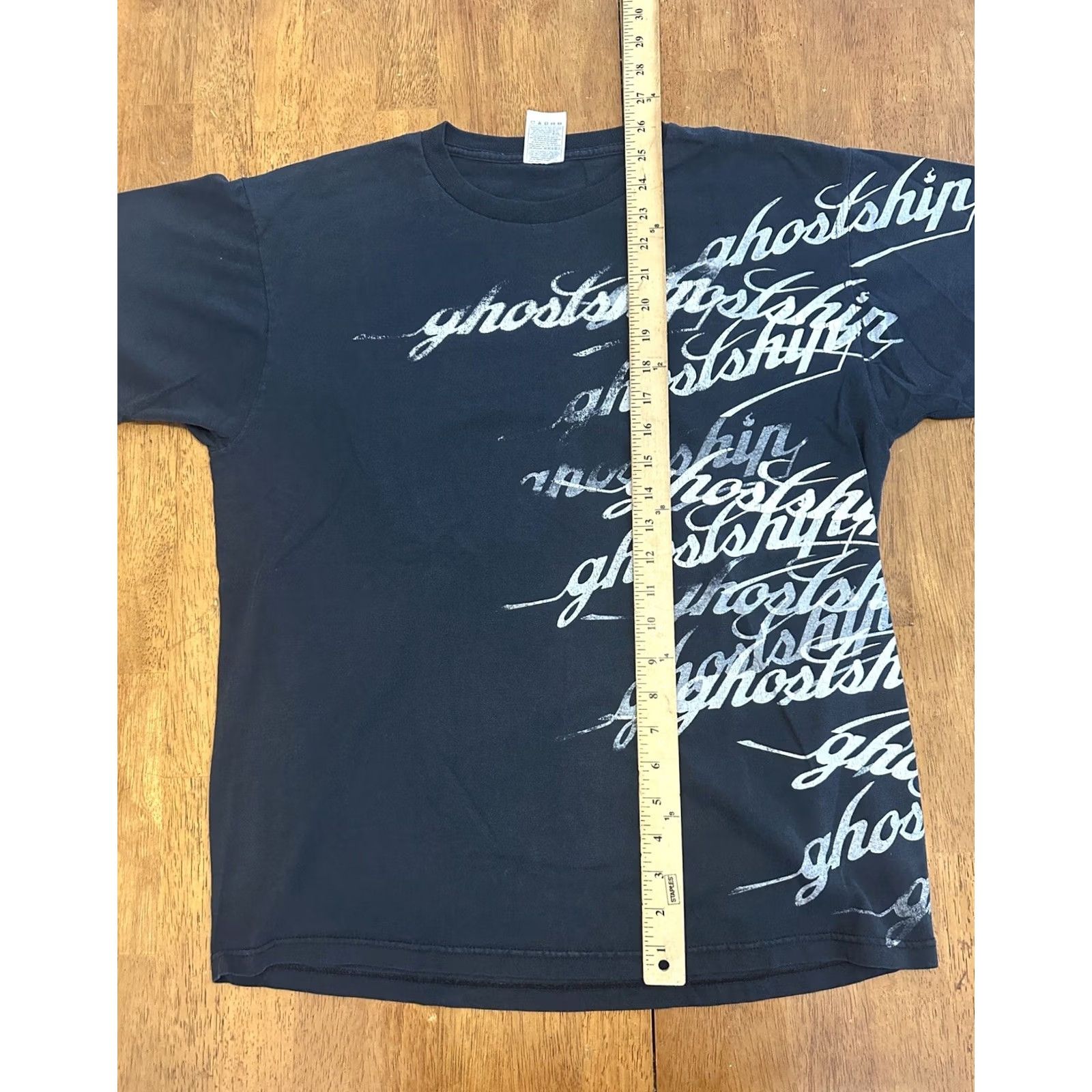 Fruit Of The Loom VINTAGE Ghost Ship Horror Movie Promo T Shirt Large Y2K Halloween Rare Black Fruit of the Loom 2000's Horror Mens Size US L / EU 52-54 / 3 - 7 Thumbnail