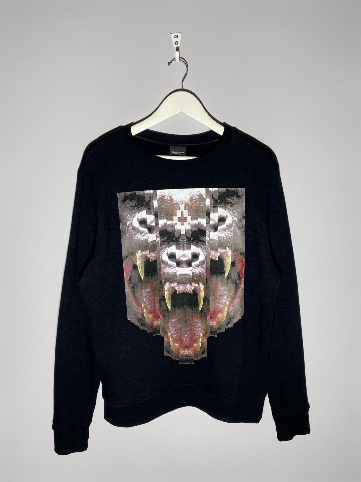Marcelo Burlon Marcelo Burlon authentic black sweatshirt Size US S / EU 44-46 / 1 - 1 Thumbnail
