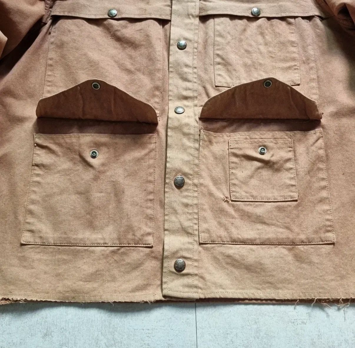 Filson Vintage Filson Tin Cloth Cruiser Jacket 80s/90s Patina L Size US L / EU 52-54 / 3 - 4 Thumbnail