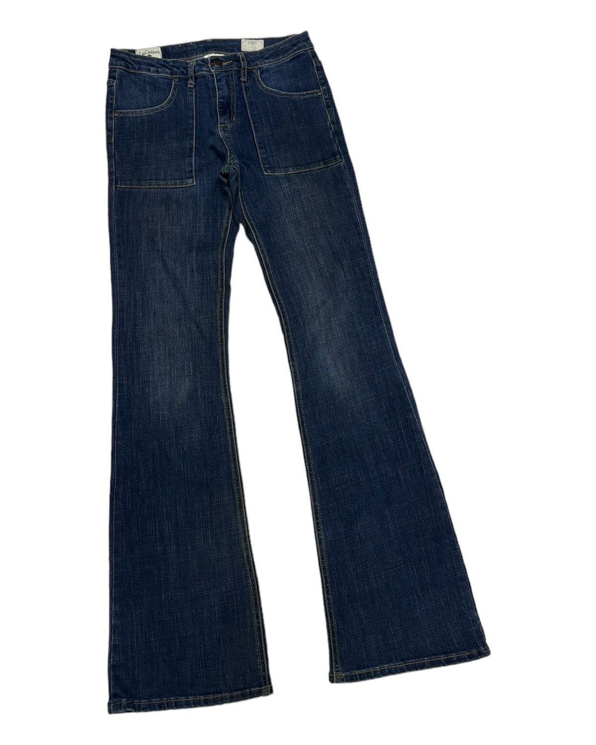 If Six Was Nine Vintage 90s Lee Cooper Super Flare Denim Jeans Size 28" / US 6 / IT 42 - 3 Thumbnail