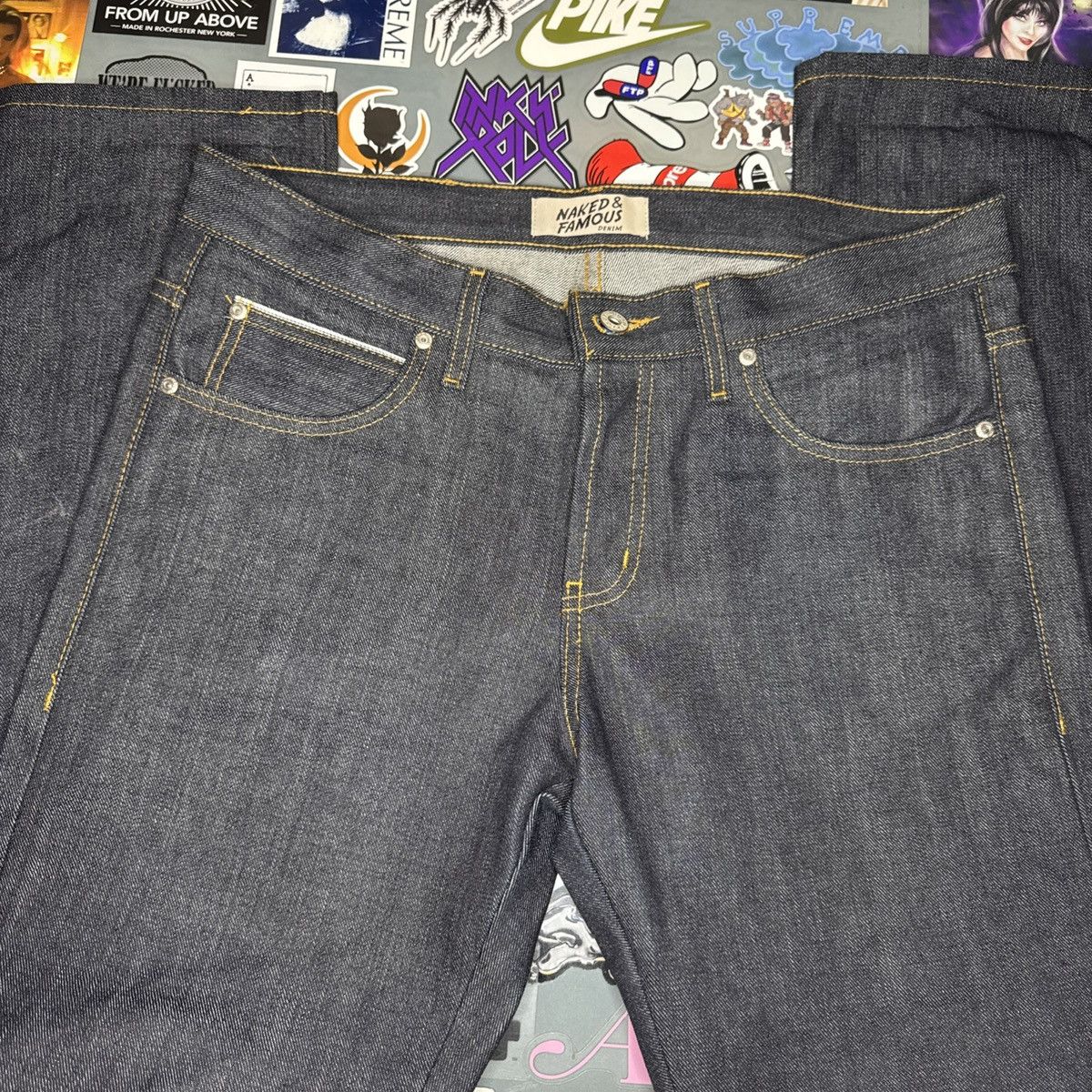 Naked & Famous Naked & Famous Denim SuperSkinnyGuy Left Hand Twill Selvedge Size US 34 / EU 50 - 3 Thumbnail