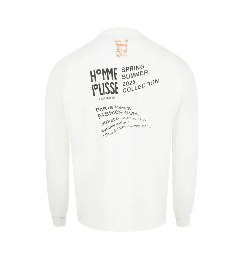 Issey Miyake o1h1sh10525 Invitation T-Shirt in White Size US S / EU 44-46 / 1 - 2 Thumbnail