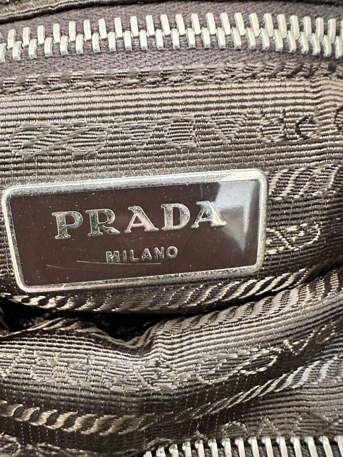 Miu Miu PRADA Tessuto Nylon Flat Messenger Bag Green Size ONE SIZE - 8 Thumbnail