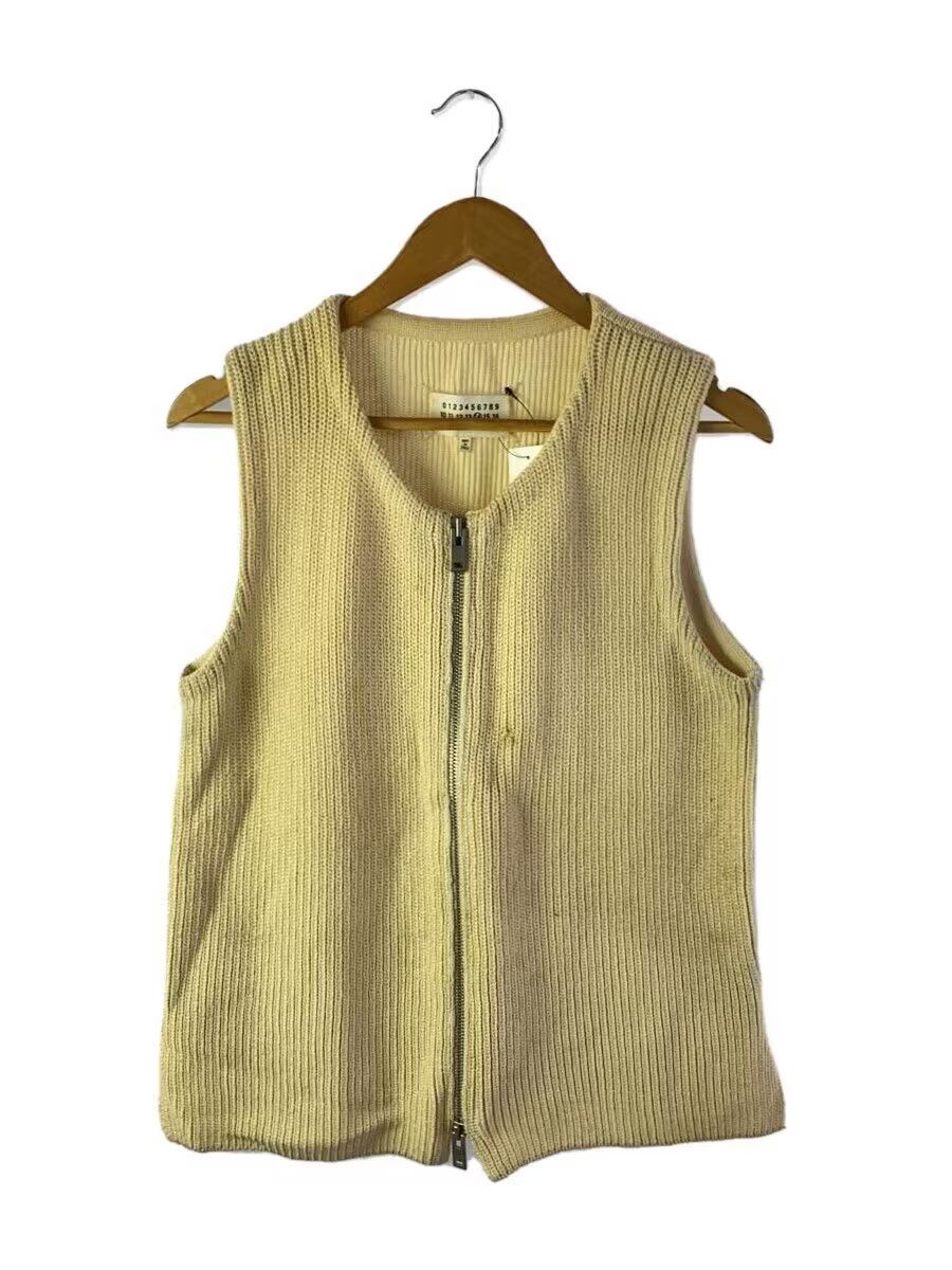 Maison Margiela Ribbed Wool Zip Knit Sweater Vest Size US S / EU 44-46 / 1 - 1 Thumbnail