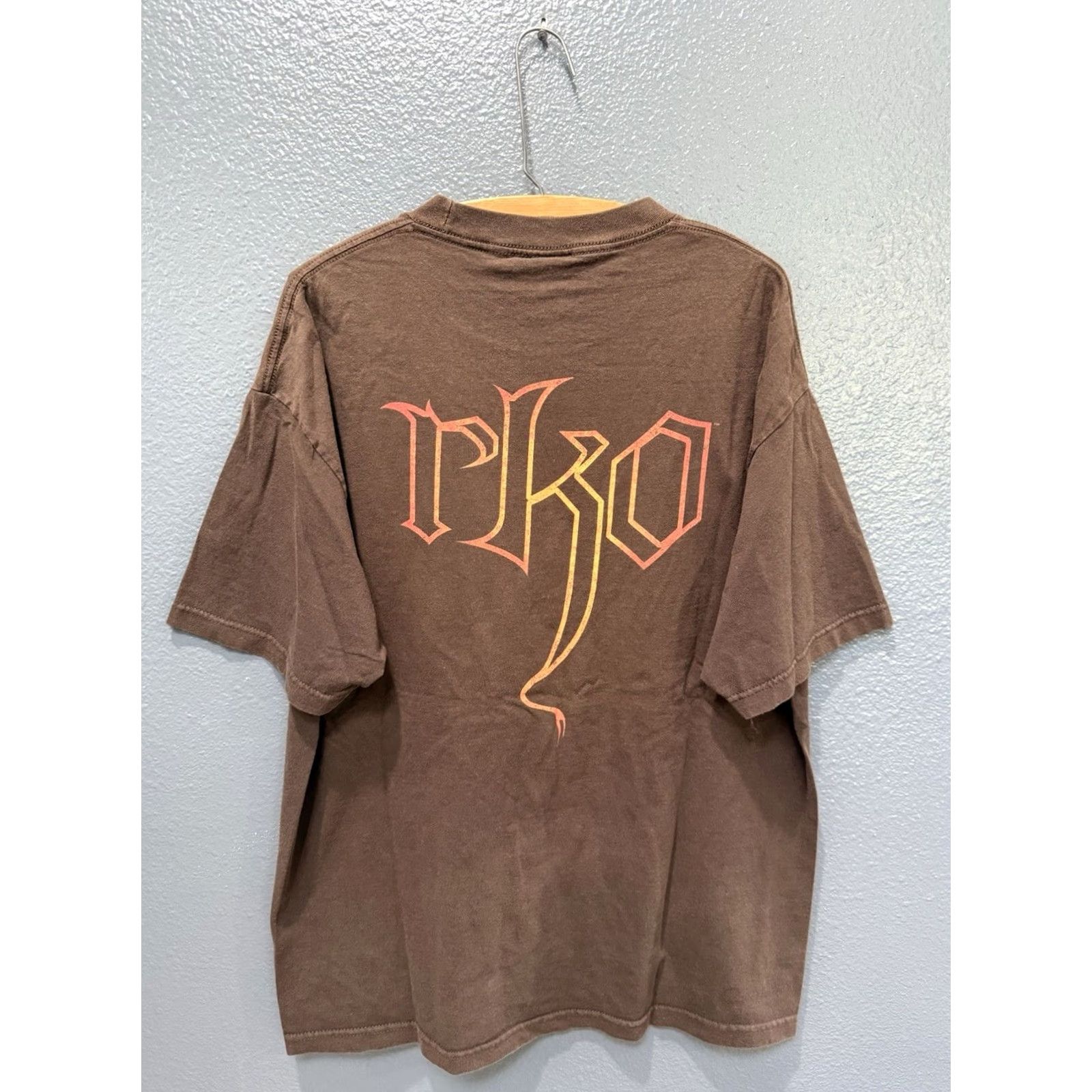 Vintage VINTAGE WWE Randy Orton RKO Face Snake Tee Shirt XL Shirt Men Brown 90s/2000s Short Sleeve Mens Size US XL / EU 56 / 4 - 5 Thumbnail
