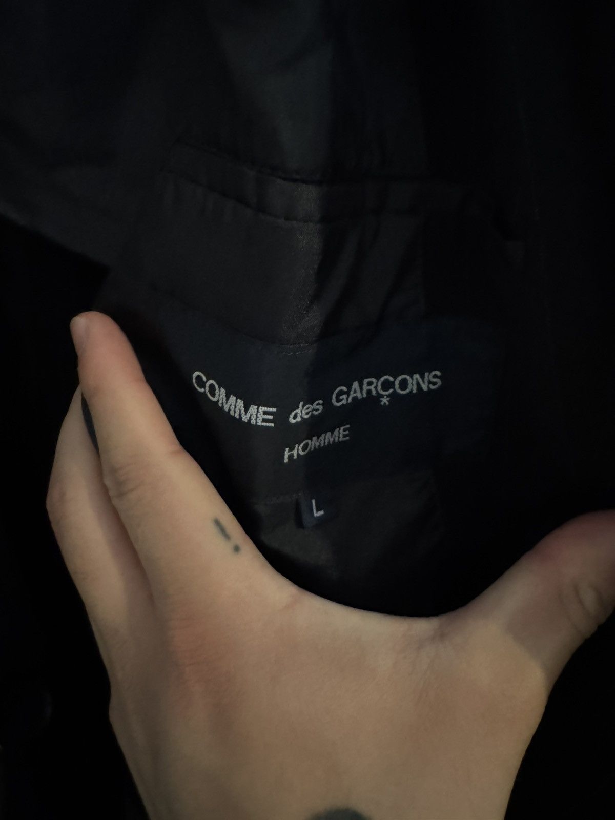 Comme des Garcons Homme COMME DES GARÇONS HOMME PATCHWORK TRENCH Size US S / EU 44-46 / 1 - 4 Thumbnail