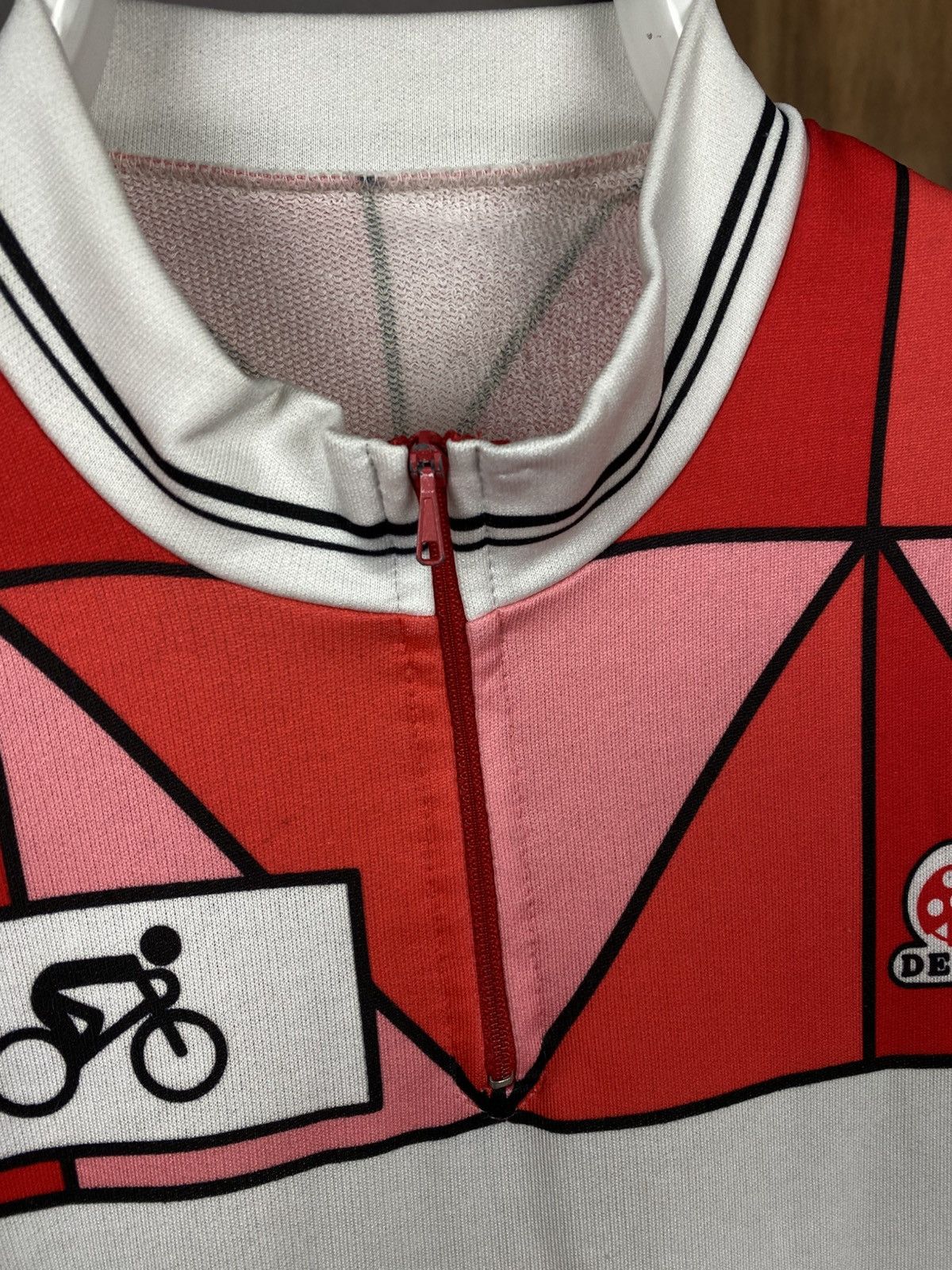 Vintage 🏁Polo T-Shirt Denti Racing Bicycle Sport Tee🏁 Size US M / EU 48-50 / 2 - 11 Thumbnail