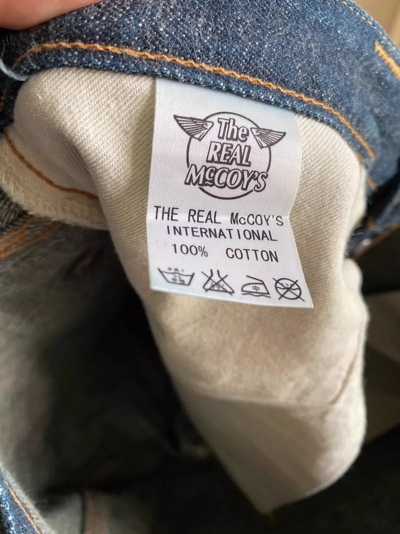 The Real McCoy's The REAL McCOY'S Size MBlue Denim Jeans Size US 29 - 7 Thumbnail