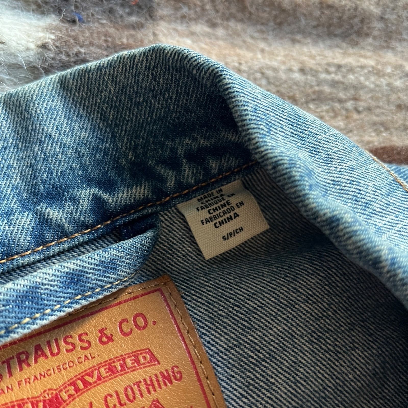 Levi's Levi’s Virgil Denim Trucker Jacket 9775AC Size US S / EU 44-46 / 1 - 4 Thumbnail