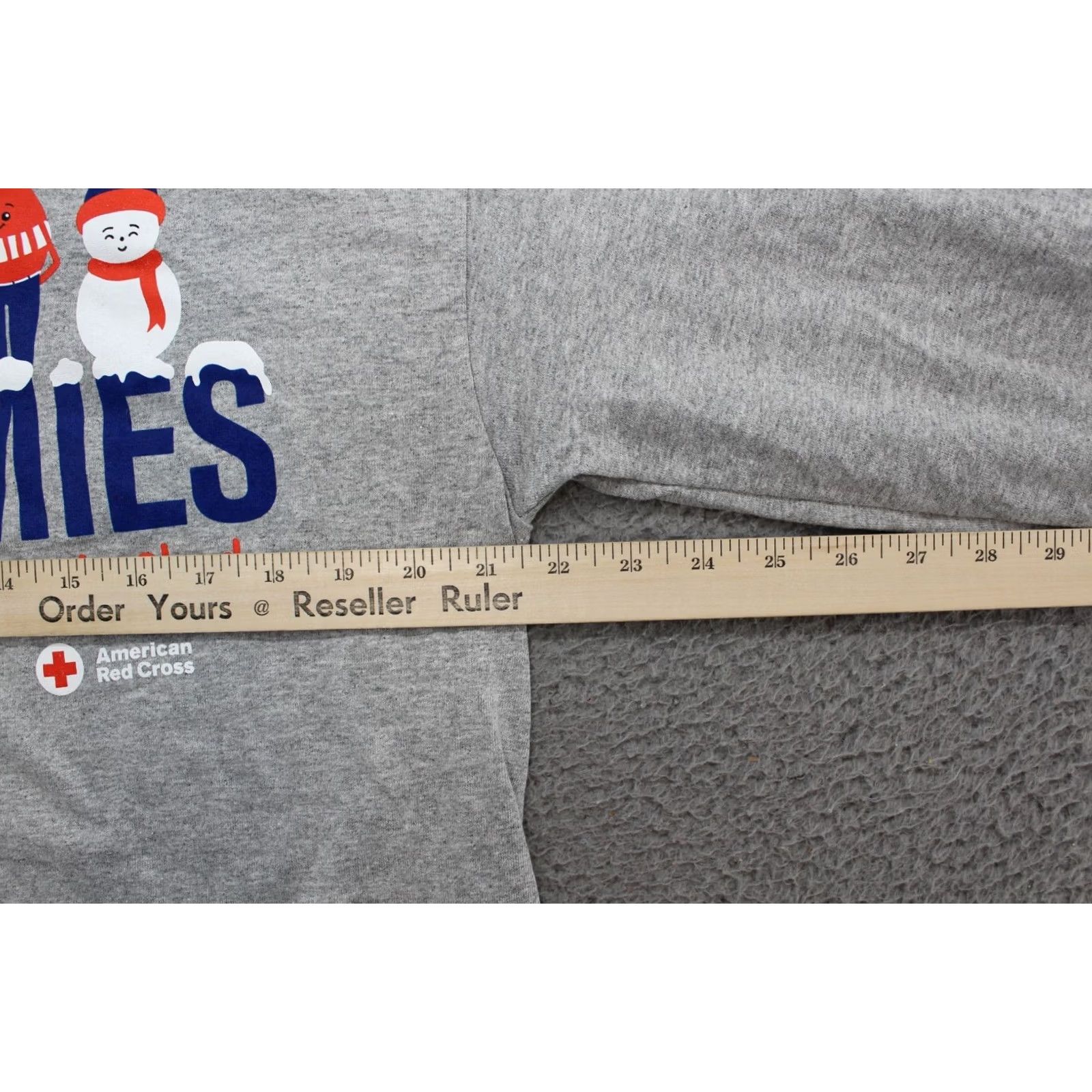 Vintage American Red Cross Chilling with My Sno-Mies Long Sleeve Shirt Size Large Blood Mens Size US L / EU 52-54 / 3 - 5 Thumbnail