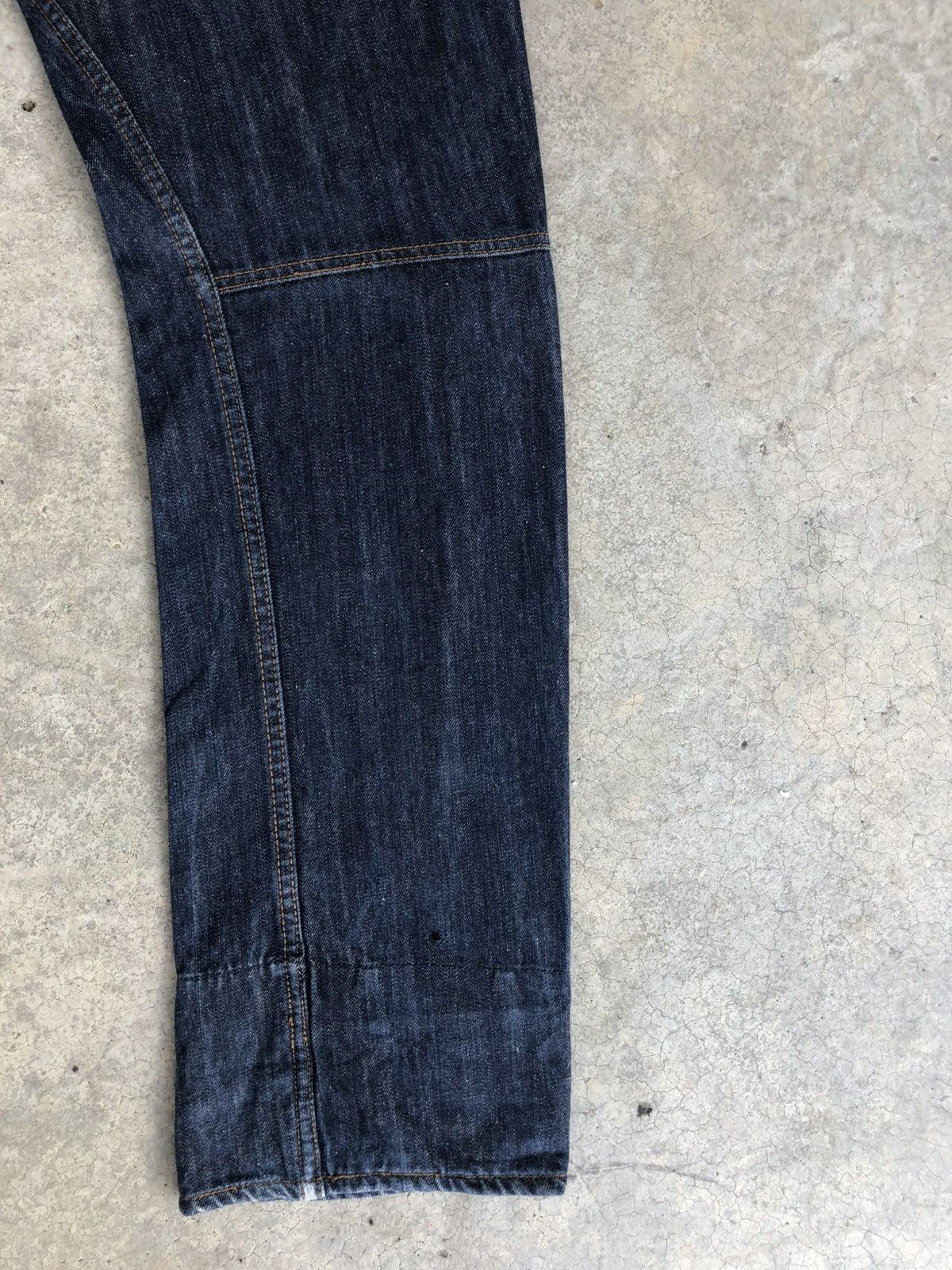 Hysteric Glamour Japanese Dominate Double Waist Embroidered Distressed Jeans Size US 33 - 12 Thumbnail