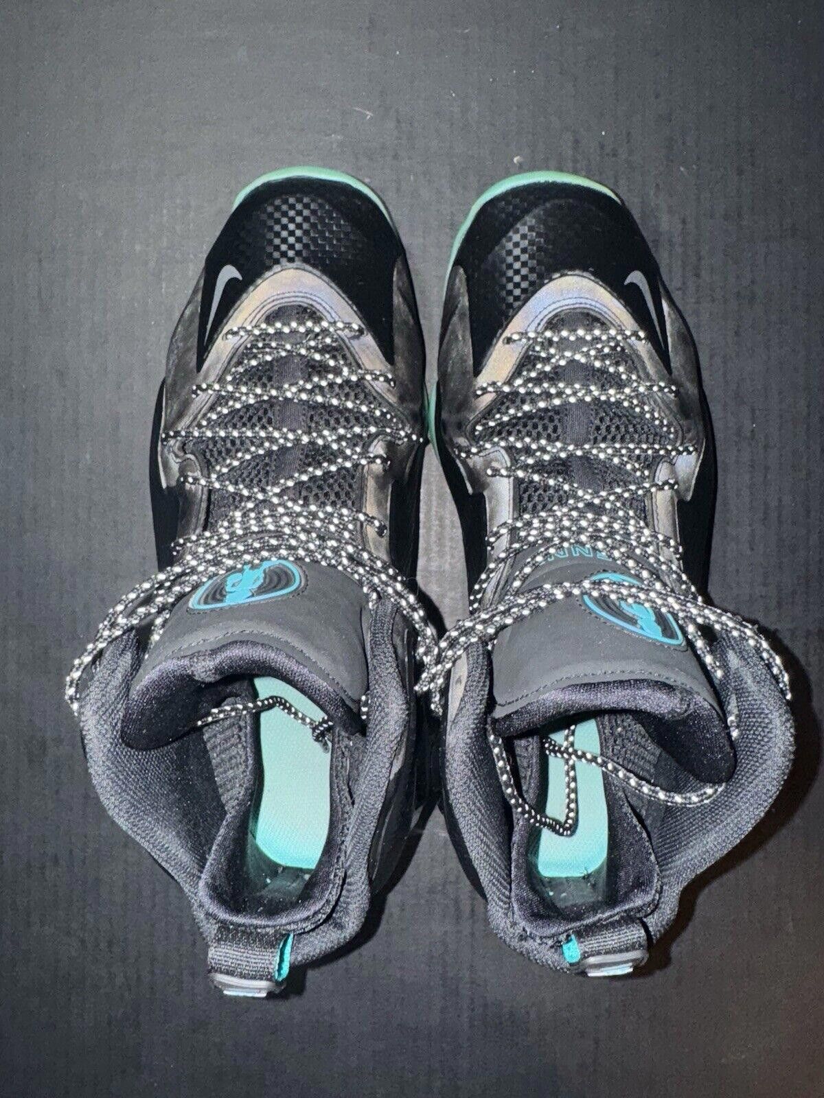 Nike Nike Men's Lil Penny Posite Black Jade 630999-002 Sz 11.5 Size US 11.5 / EU 44-45 - 8 Thumbnail