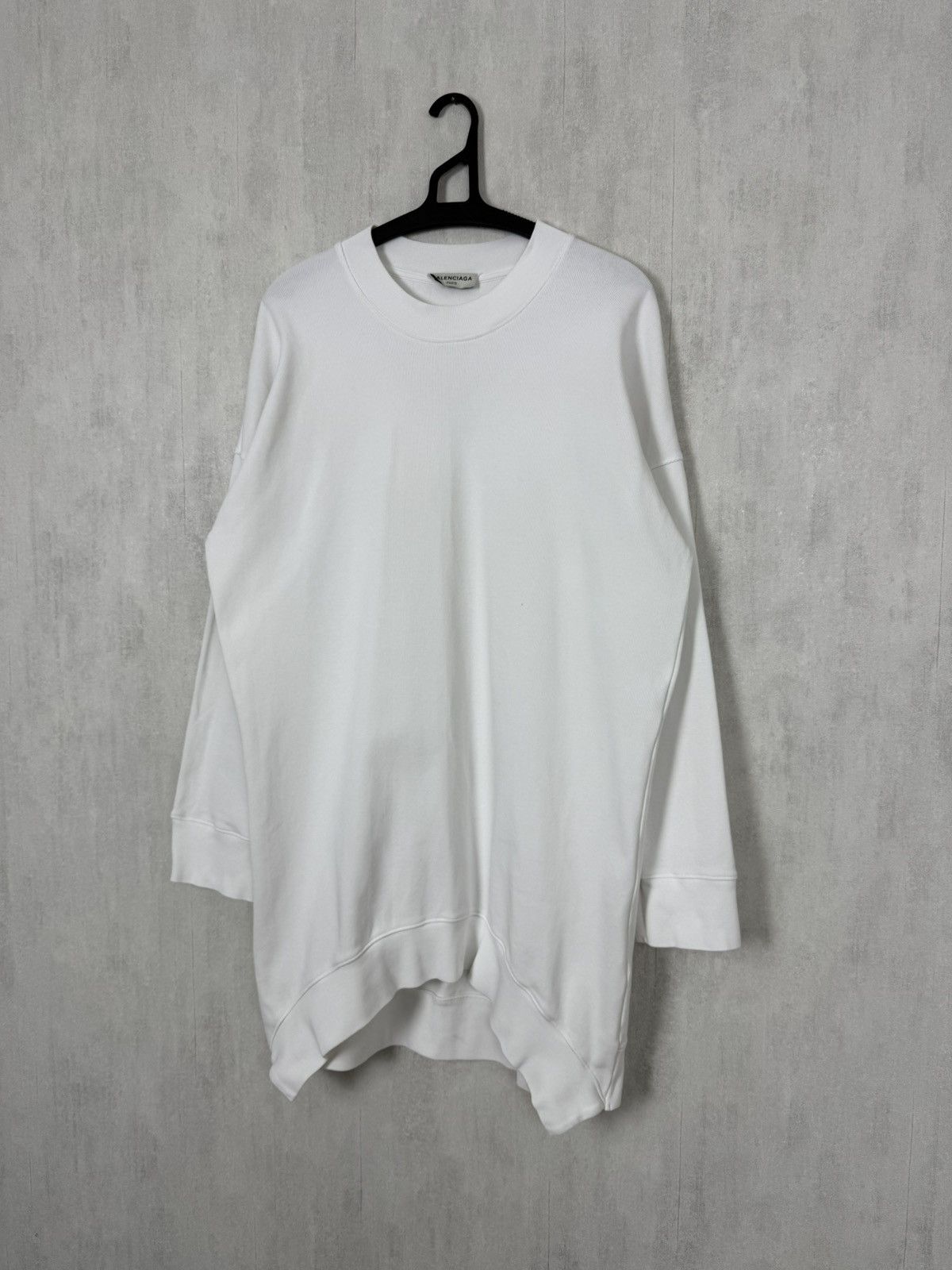 Balenciaga Balenciaga Couture Women’s White Long Sweatshirt Size S Size S / US 4 / IT 40 - 2 Thumbnail