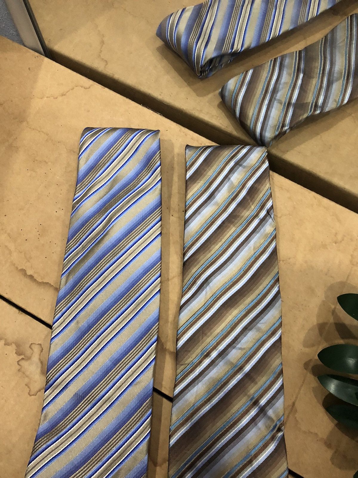 Designer × Van Heusen Geoffrey beene x Van heusen silk neck tie Size ONE SIZE - 2 Thumbnail