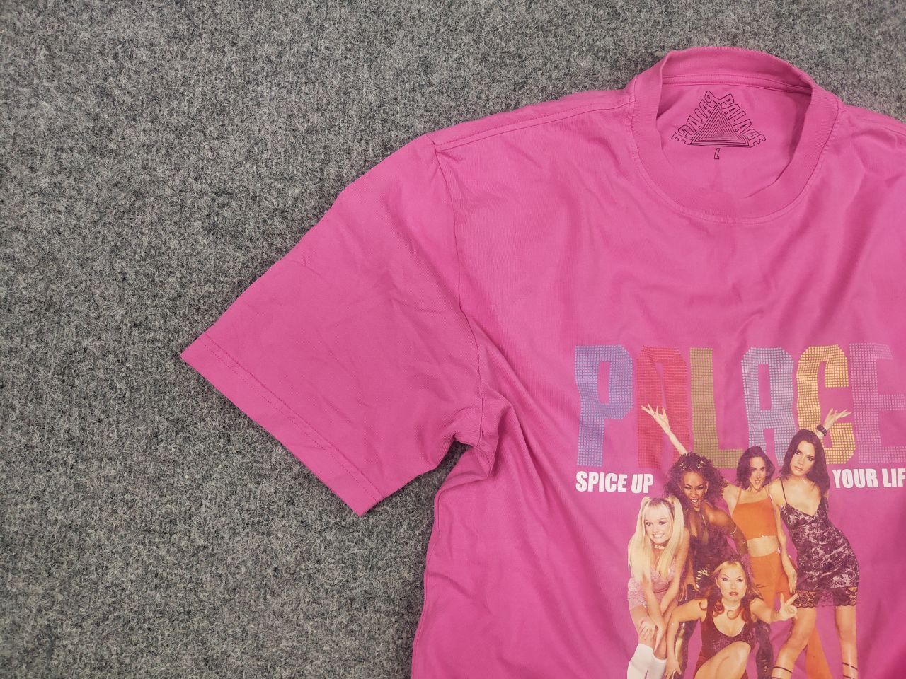 Palace Rare Palace Spice Girls Logo Pink T-Shirt Vintage Tee Size US L / EU 52-54 / 3 - 3 Thumbnail