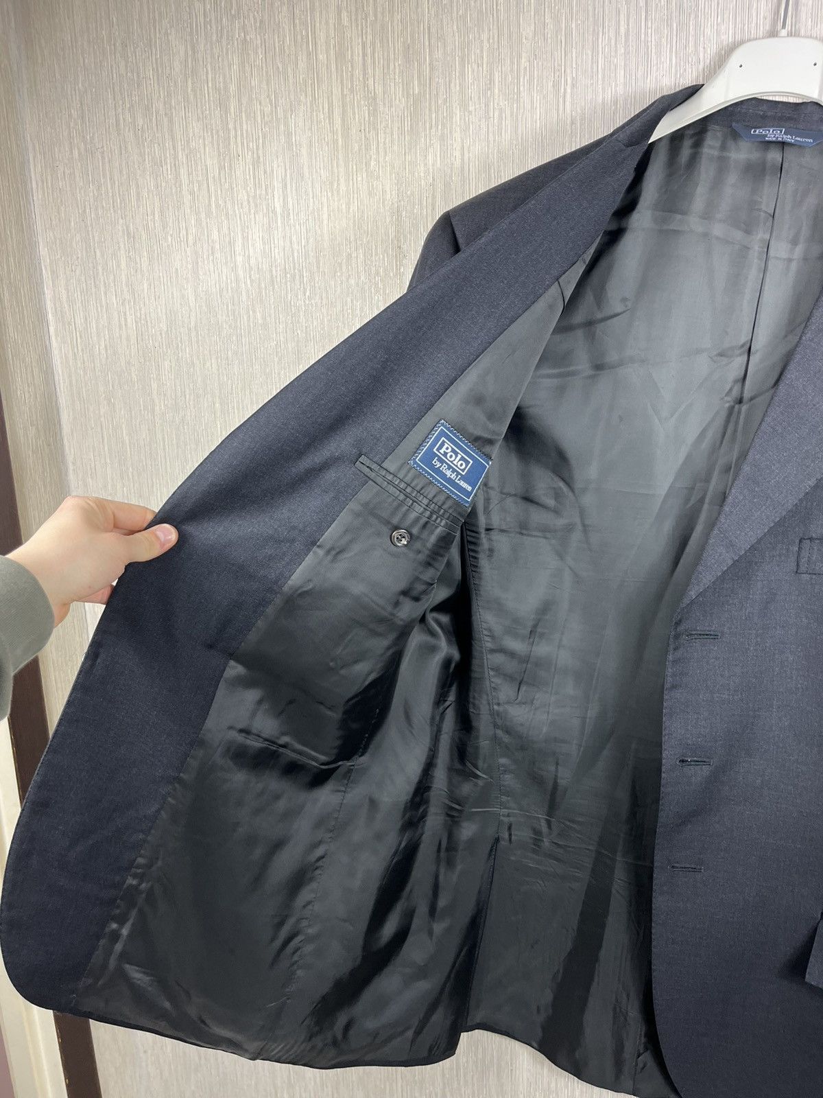 Polo Ralph Lauren × Ralph Lauren × Vintage Vintage Polo by Ralph Lauren extrafine wool blazer jacket Size 54L - 16 Thumbnail