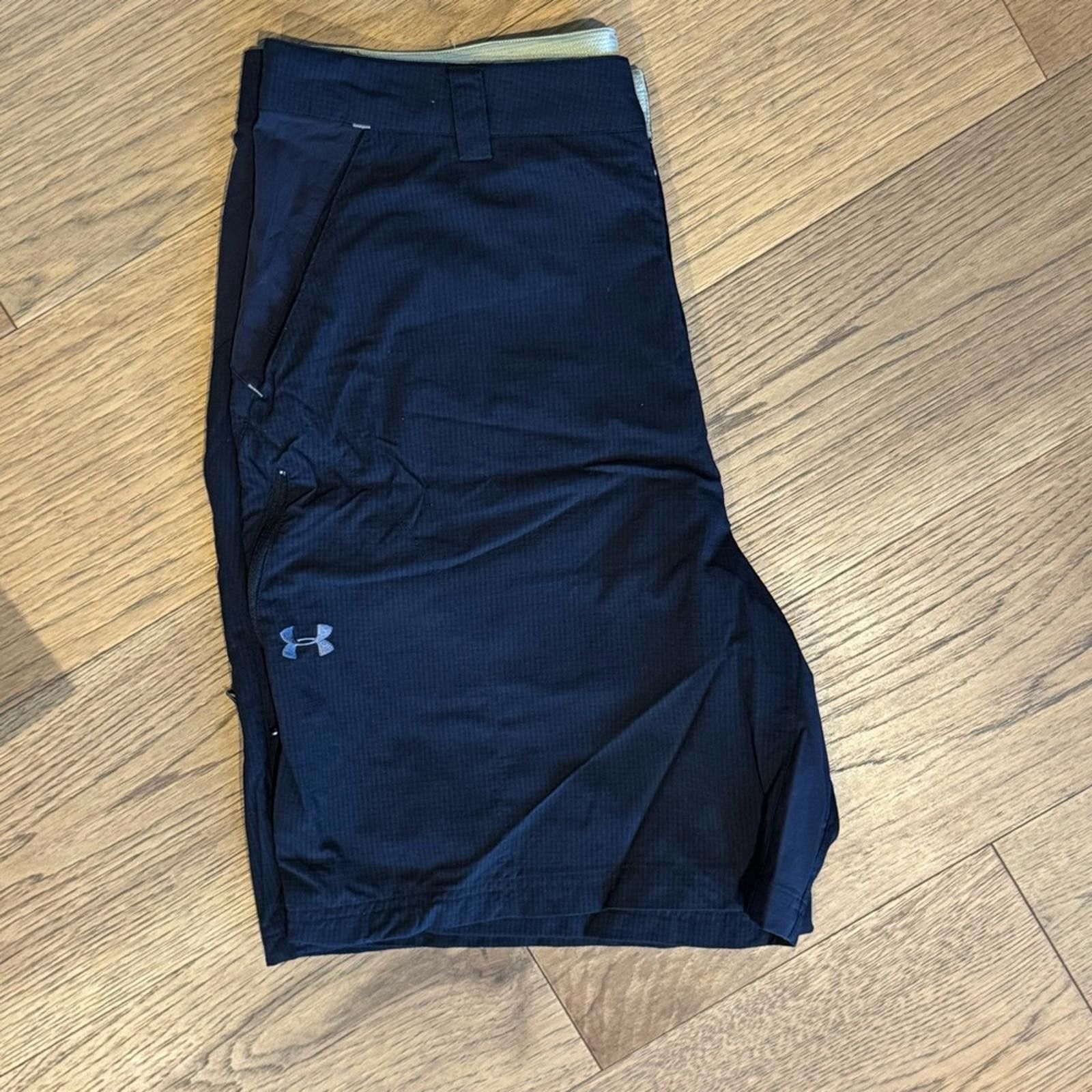 Under Armour Under Armour Men's Navy Athletic Shorts-Size 36 Size US 32 / EU 48 - 1 Thumbnail