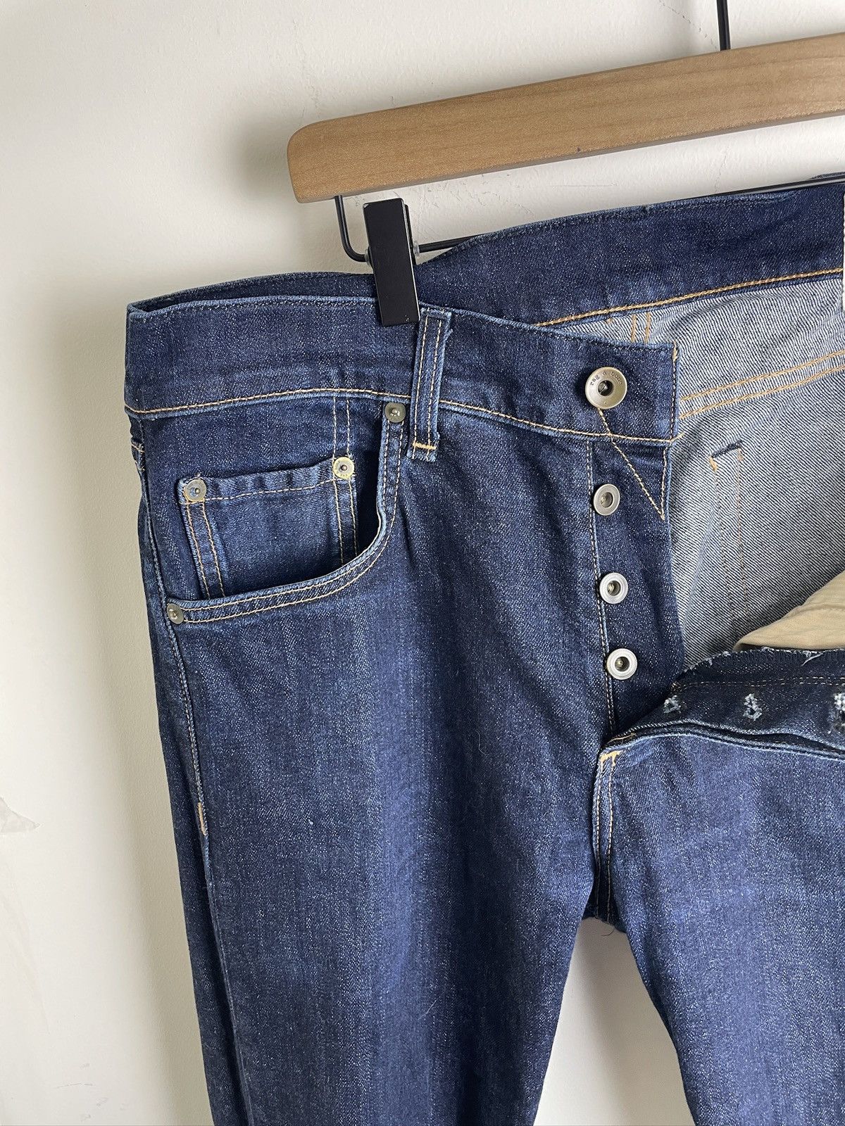 Rag & Bone Slim Straight Fit 3 Heritage Wash Size US 32 / EU 48 - 5 Thumbnail