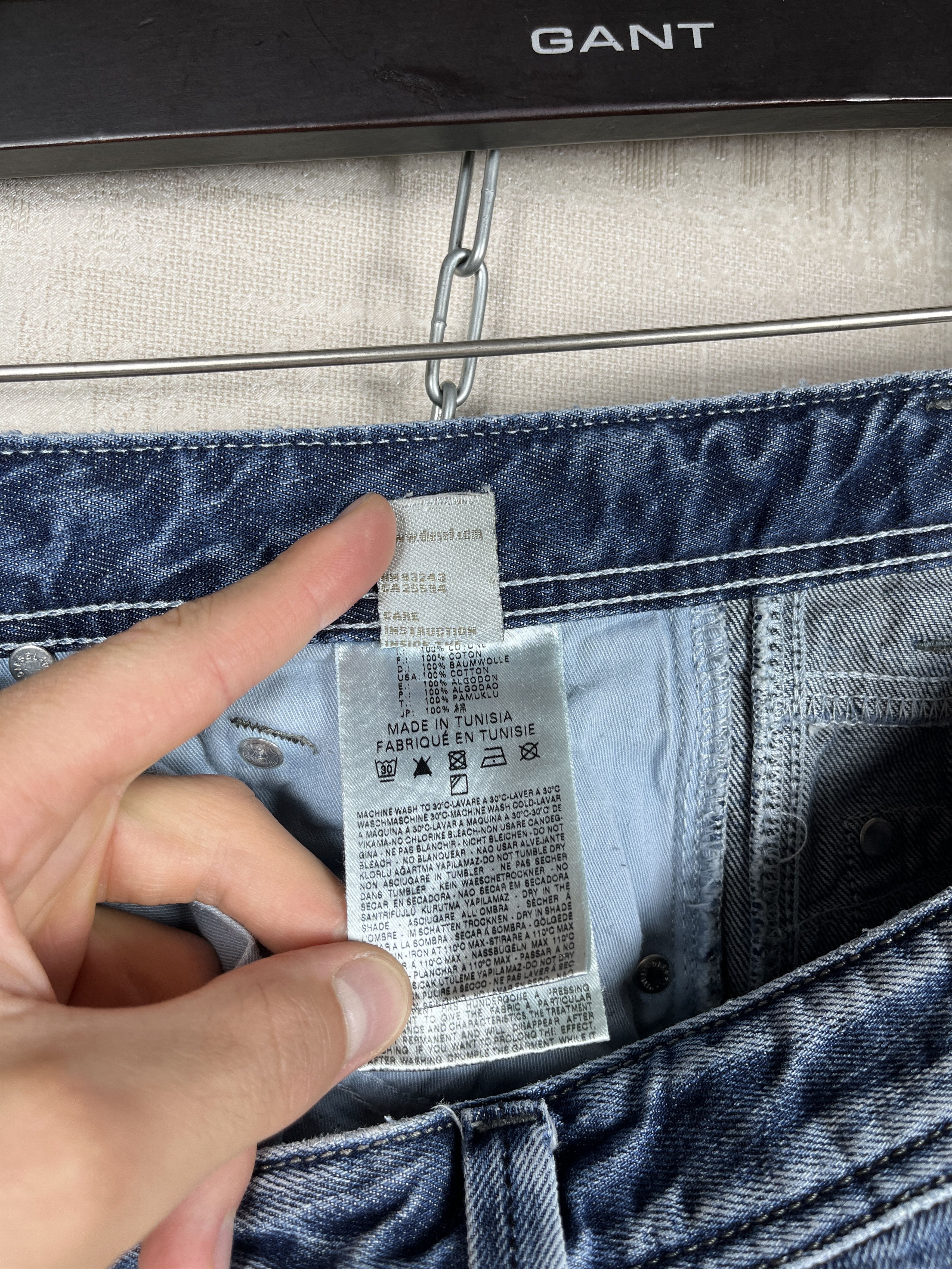 Diesel Diesel Darron Regular Slim Tapered Denim Jeans Button Fly Size US 33 - 15 Thumbnail