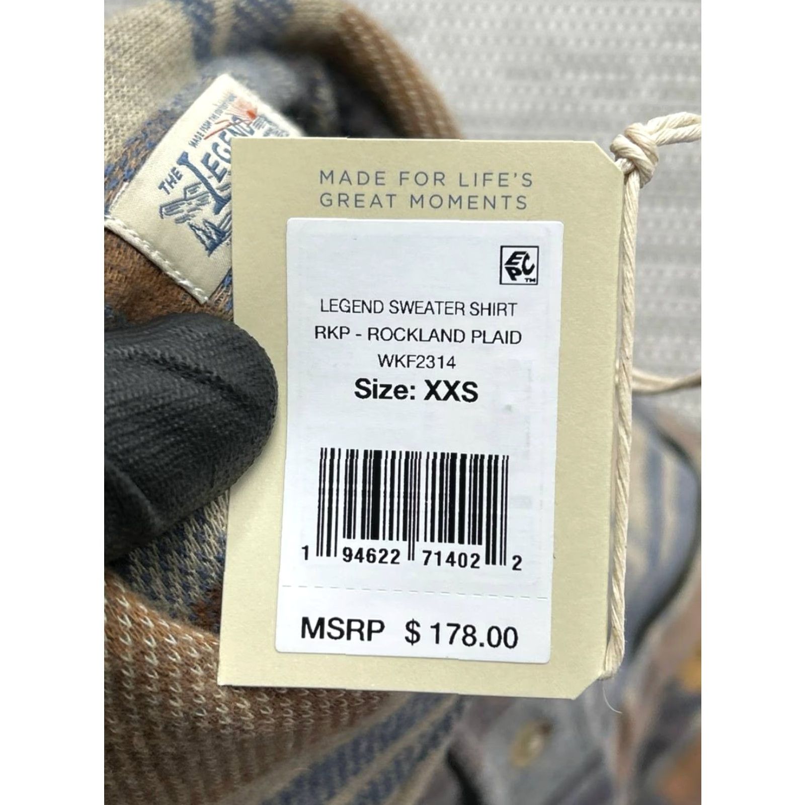 Faherty Faherty Shirt Womens XS Blue Button-Up Plaid Flannel Card IGNORE? Size XS / US 0-2 / IT 36-38 - 4 Thumbnail