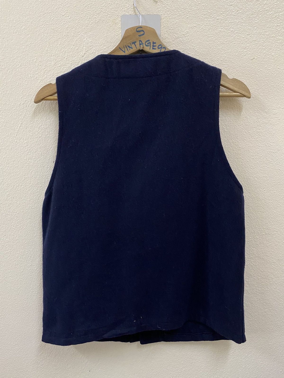 Orslow Vtg Or Slow Denim Product Japan Made - Wool Vest Size US M / EU 48-50 / 2 - 2 Thumbnail